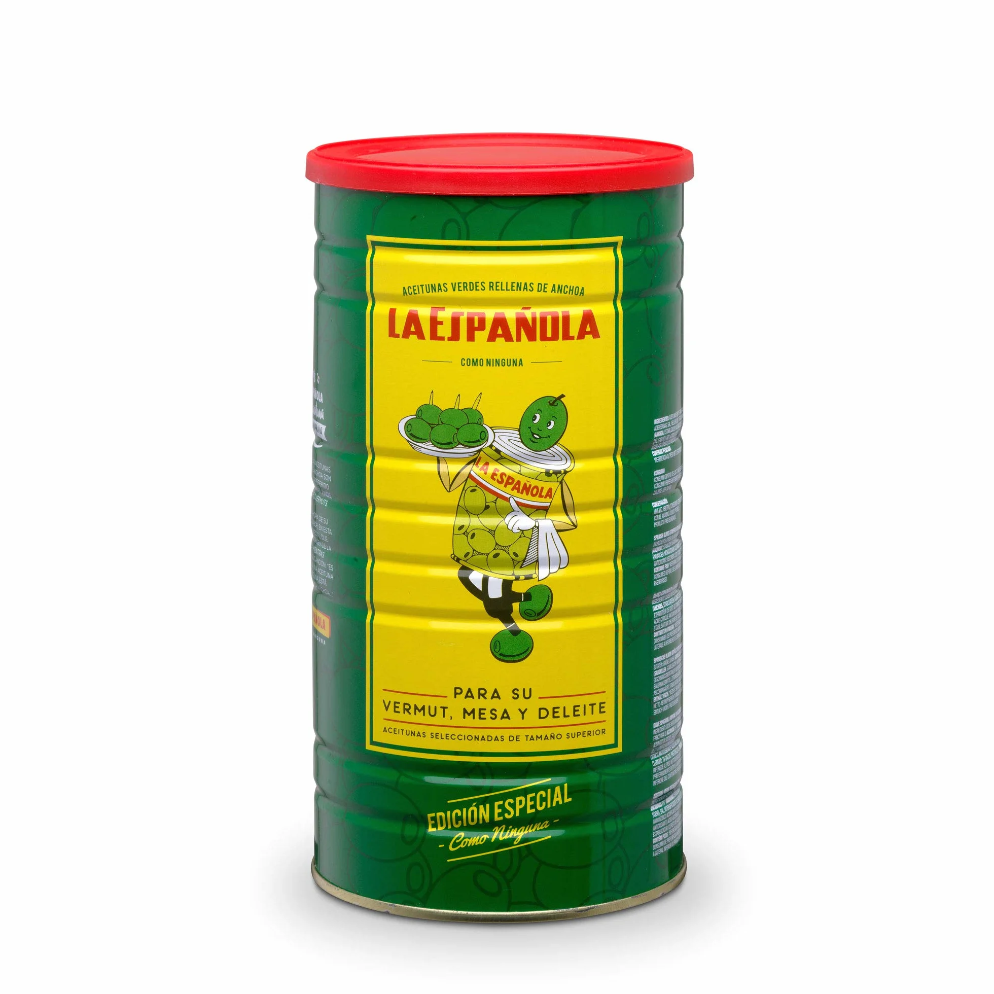 La Española Edición Especial Rellena de Anchoa 600 gr Pack 6 uds