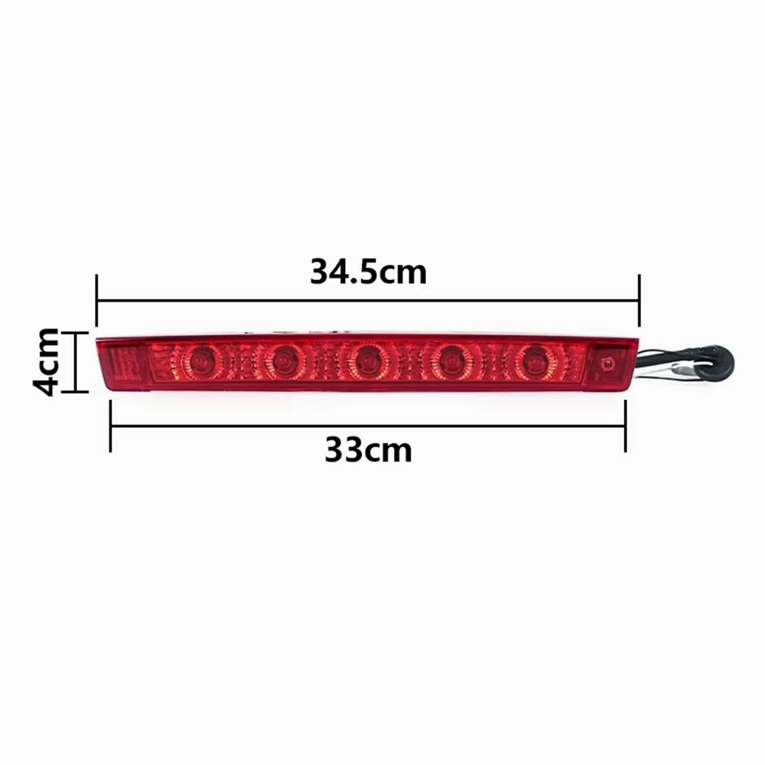 Tercera luz Freno Trasera Para Chevrolet Para Captiva 2008 2009 2010 2011 2012 2013-2015 Tercera Luz Trasera Freno 96626968 Coche De Alto Nivel Trasera LED Freno Stop
