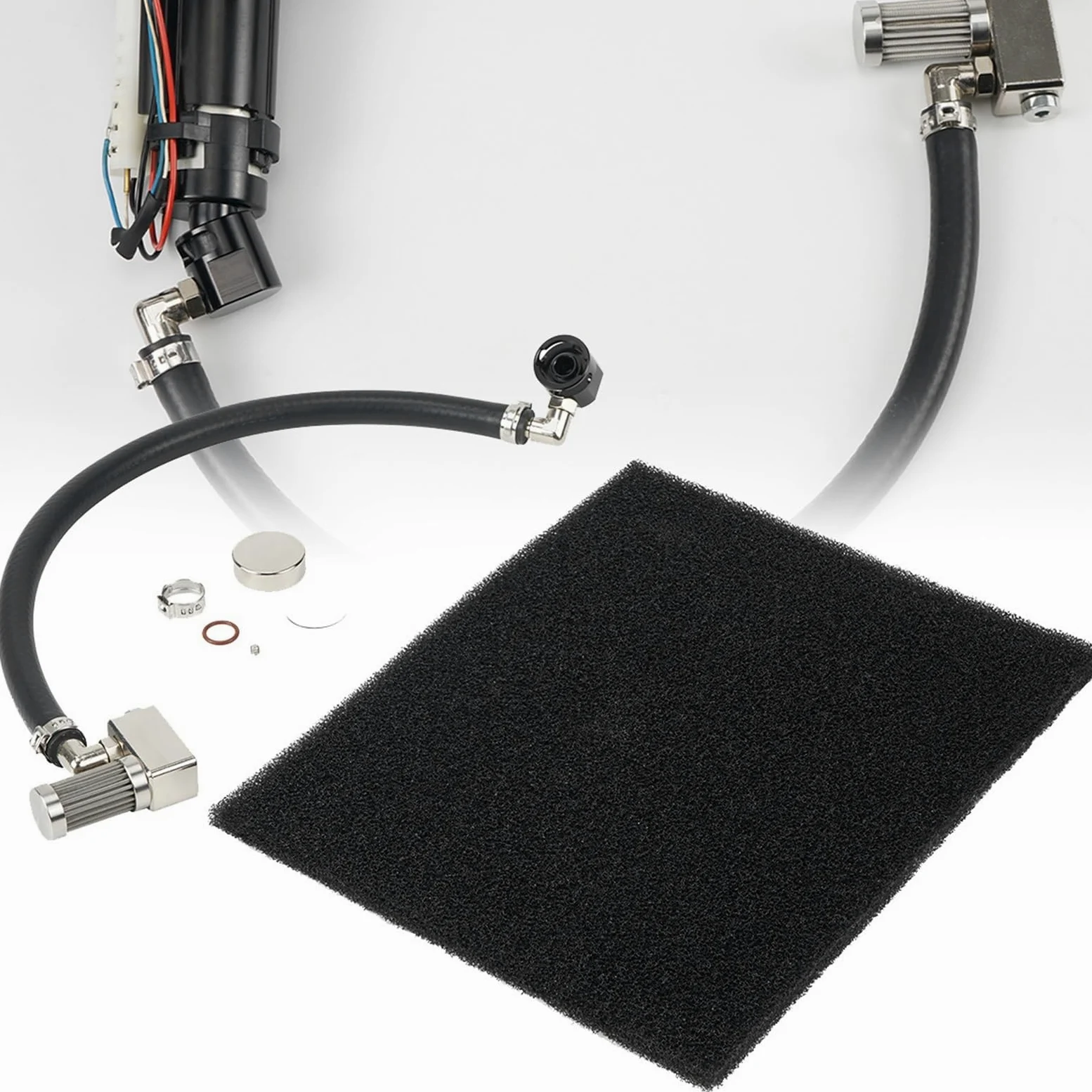 Carburador para Motor Ajuste para 2025 2024 KTM EXC 300 SX 125 Husqvarna TE 300 GasGas EC 300 EC 250 Kit de Tubo de extensión de Tanque de Combustible Cortacésped de carburador