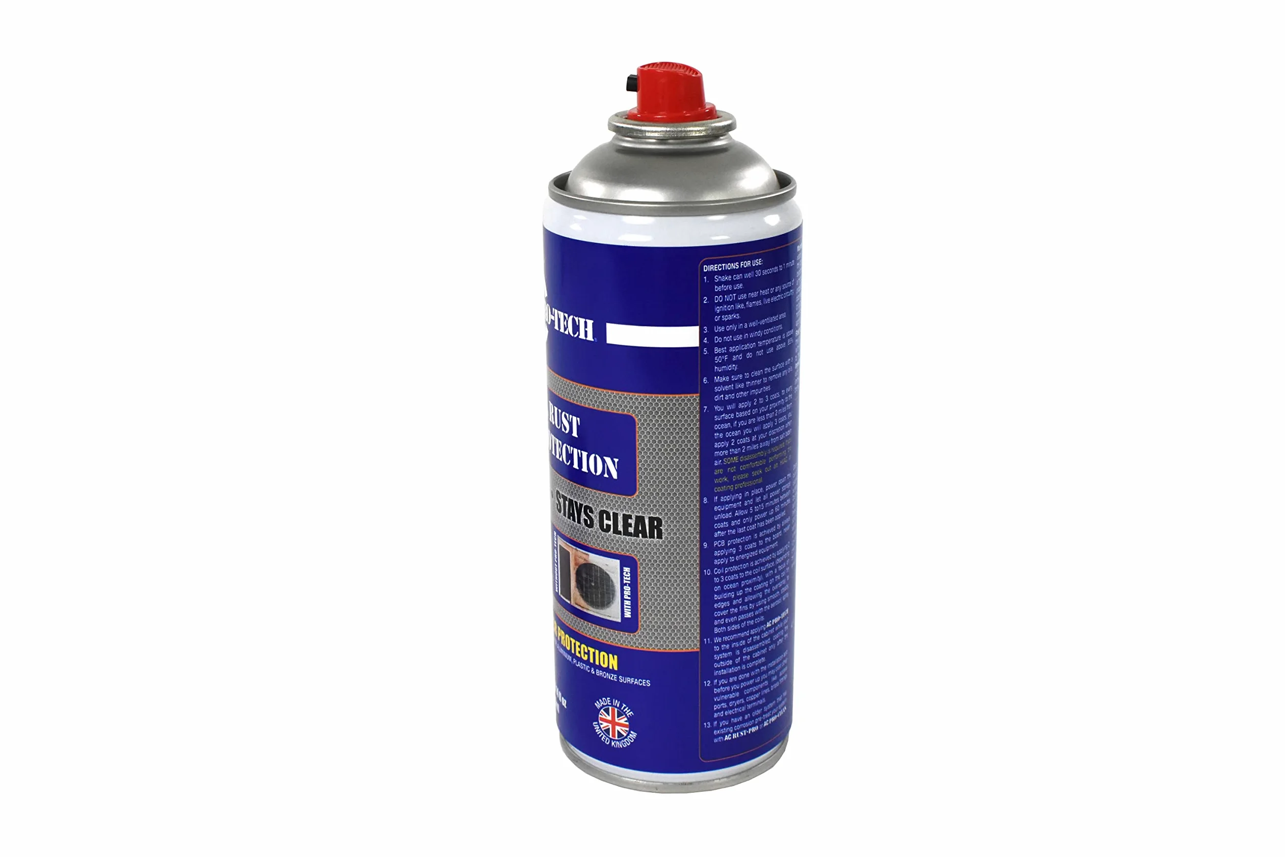 Arctic Hayes AC Pro-Tech - Spray de protección Total contra óxido y PCB, Spray antioxidante para Sistemas HVAC, Coches, Motocicletas y componentes PCB, 400 ml
