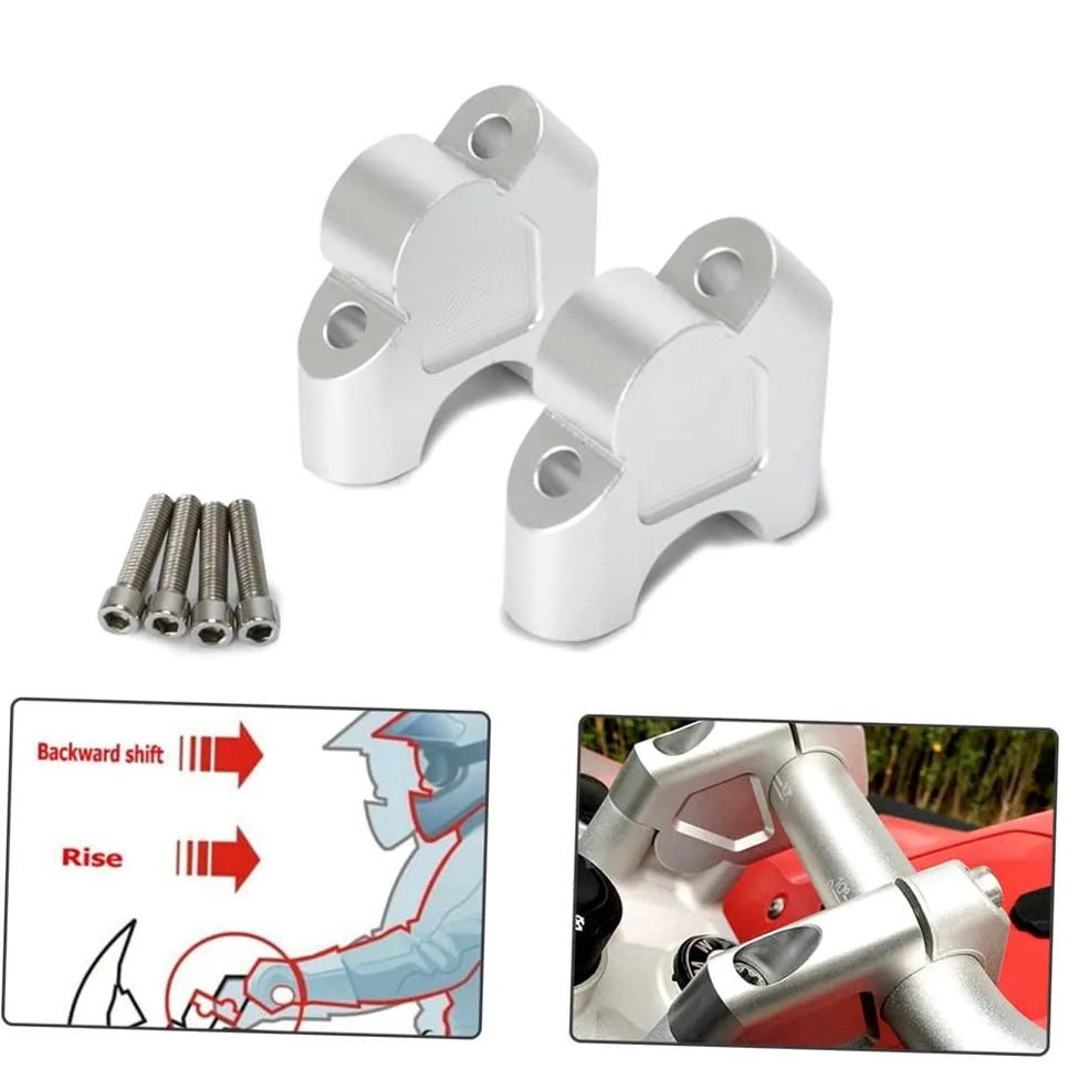 Yctze Reemplazo del Elevador de Soporte del Manillar del Hematero del Manillar para R1200GS LC R1200GS Adventure R 1200GS Rallye R 1200 GS R1250GS 1G13 K50