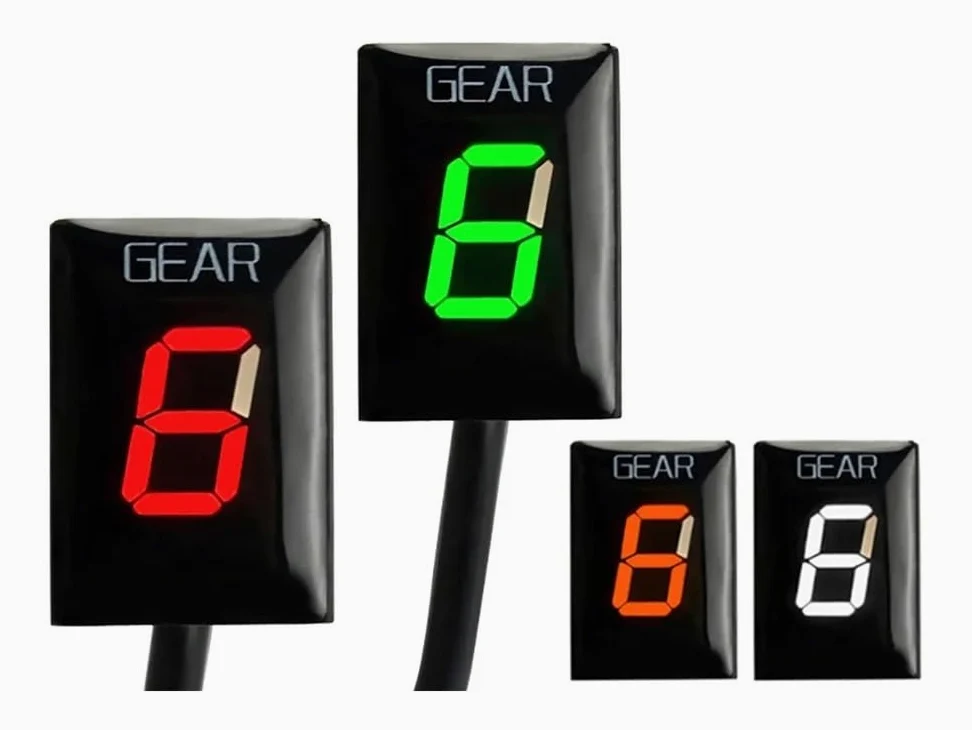 indicador Engranajes Velocidad Indicador De Marcha De Motocicleta Indicador De Velocidad 1-6 Indicador De Marcha De Pantalla De Motocicleta para GL 1800 GL1800 para Goldwing 2001 2002 2003 2004