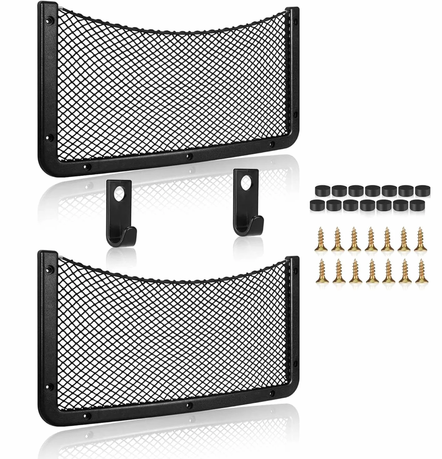 EINESIN Red Almacenamiento Caravana de Abs/Coche, Organizador para Almacenamiento, Multifuncional Red Maletero de Coche Asiento para Equipaje, Autocaravanas, Barcos, Hogar