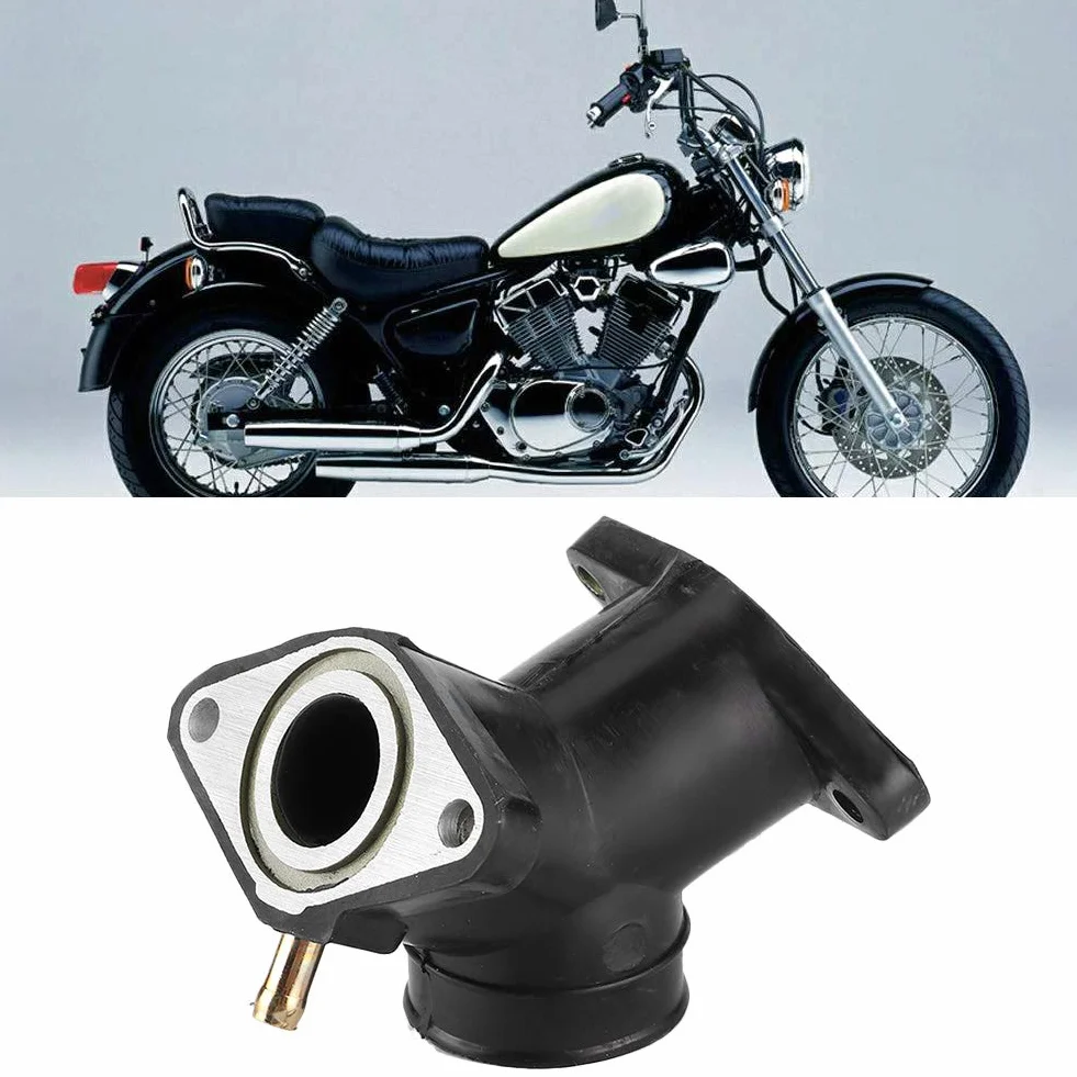 Accesorio de Conector de Interfaz de carburador de Motocicleta para colector de admisión de carburador para Virago XV125 XV250