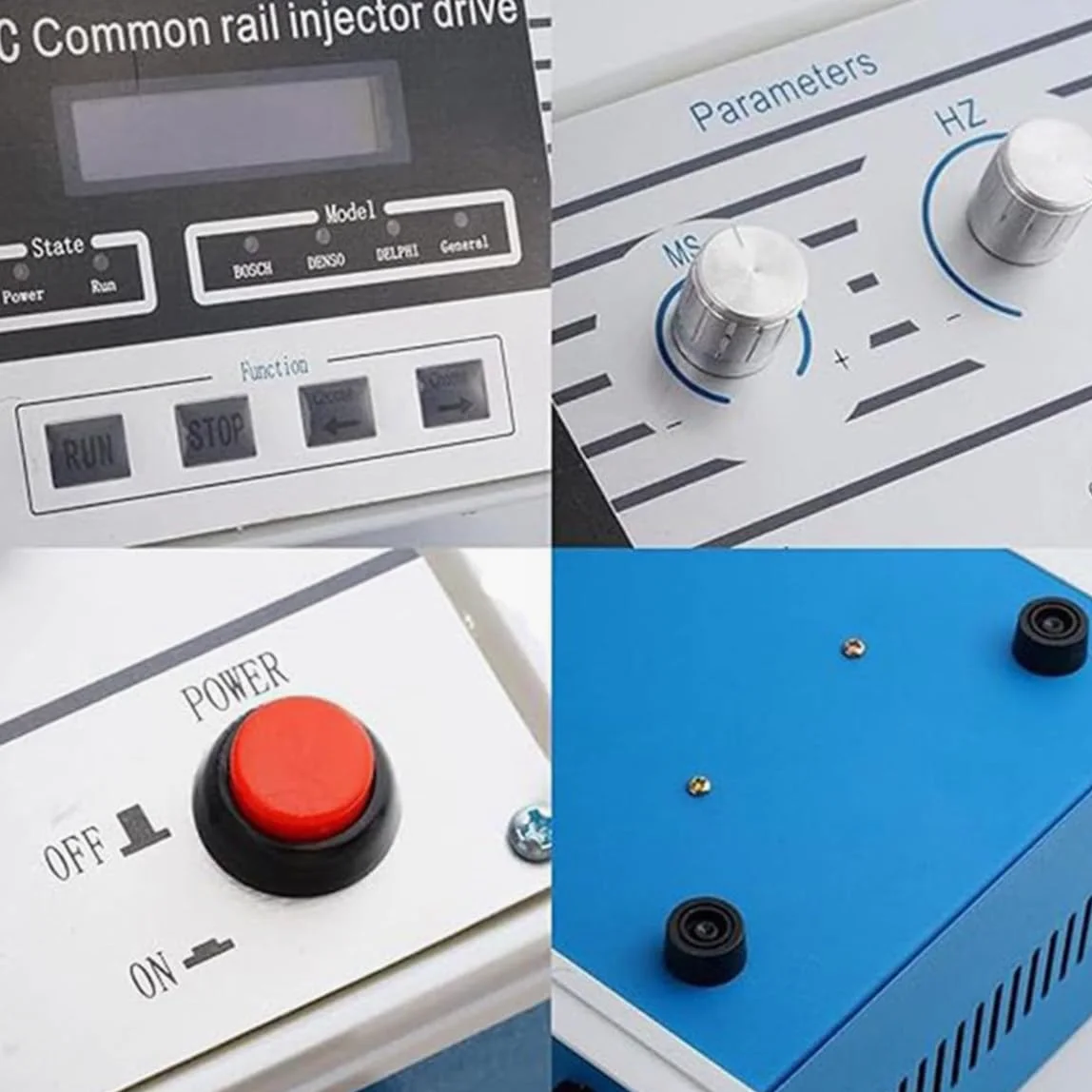 Kit De Compresión para Comprobador De Inyectores Diésel, Comprobador De Inyectores Common Rail, Detector Multifuncional para Comprobador Electromagnético De Inyectores Di,