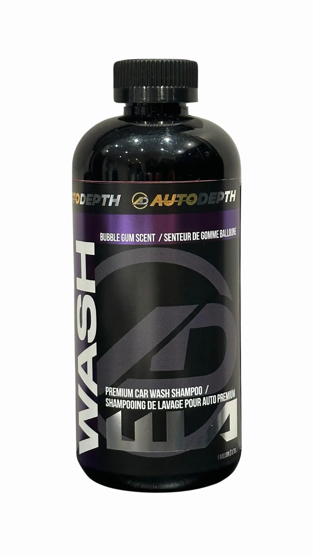 AutoDepth Wash - Champú prémium para lavado de autos para una limpieza sin remolinos, elimina la suciedad, los insectos y la acumulación de película, sin rayas y fácil enjuague (16 onzas líquidas)