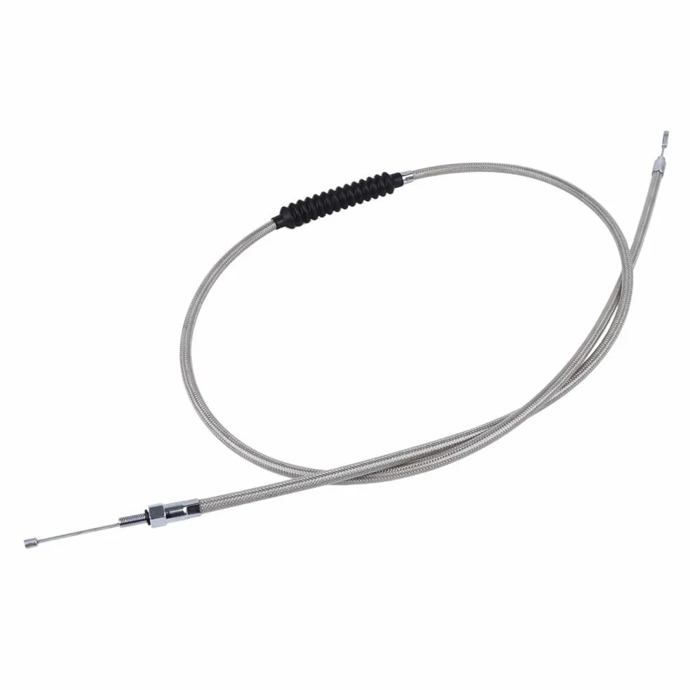 Kit de Cable embrague acero inoxidable trenzado para motocicleta para Sportster para Electra para Glide para Road King 1,6 m - 2,0