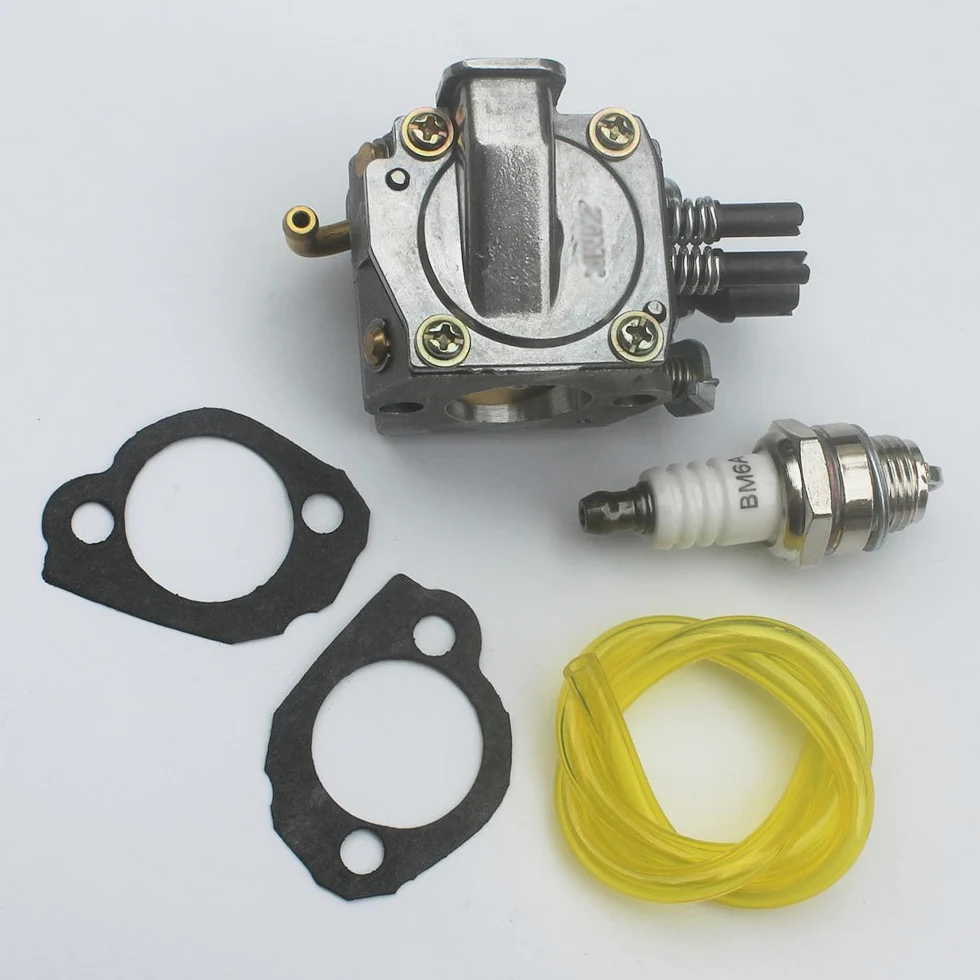 KIPA Carburador para motosierra de gas Stihl MS340 MS350 MS360 034 036 Motor Reemplaza Zama C3A-S31A C3A-S31E Stihl 1125-120-0613 1125-120-0614 1125-120-0615 1125 - 120-0651 Tillotson 40-HE-20A H20036