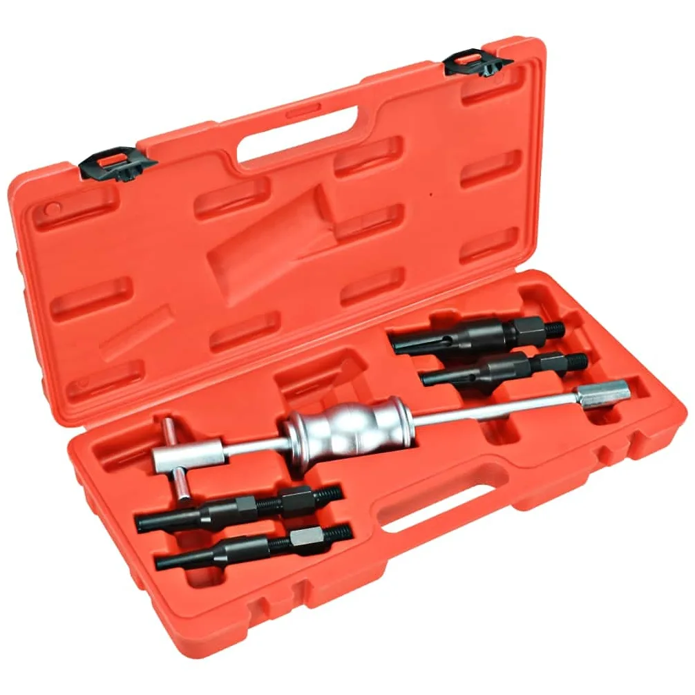 5 Piezas Set de Extractores de Cojinetes para Agujeros Ciegos Compresor Muelles Amortiguador