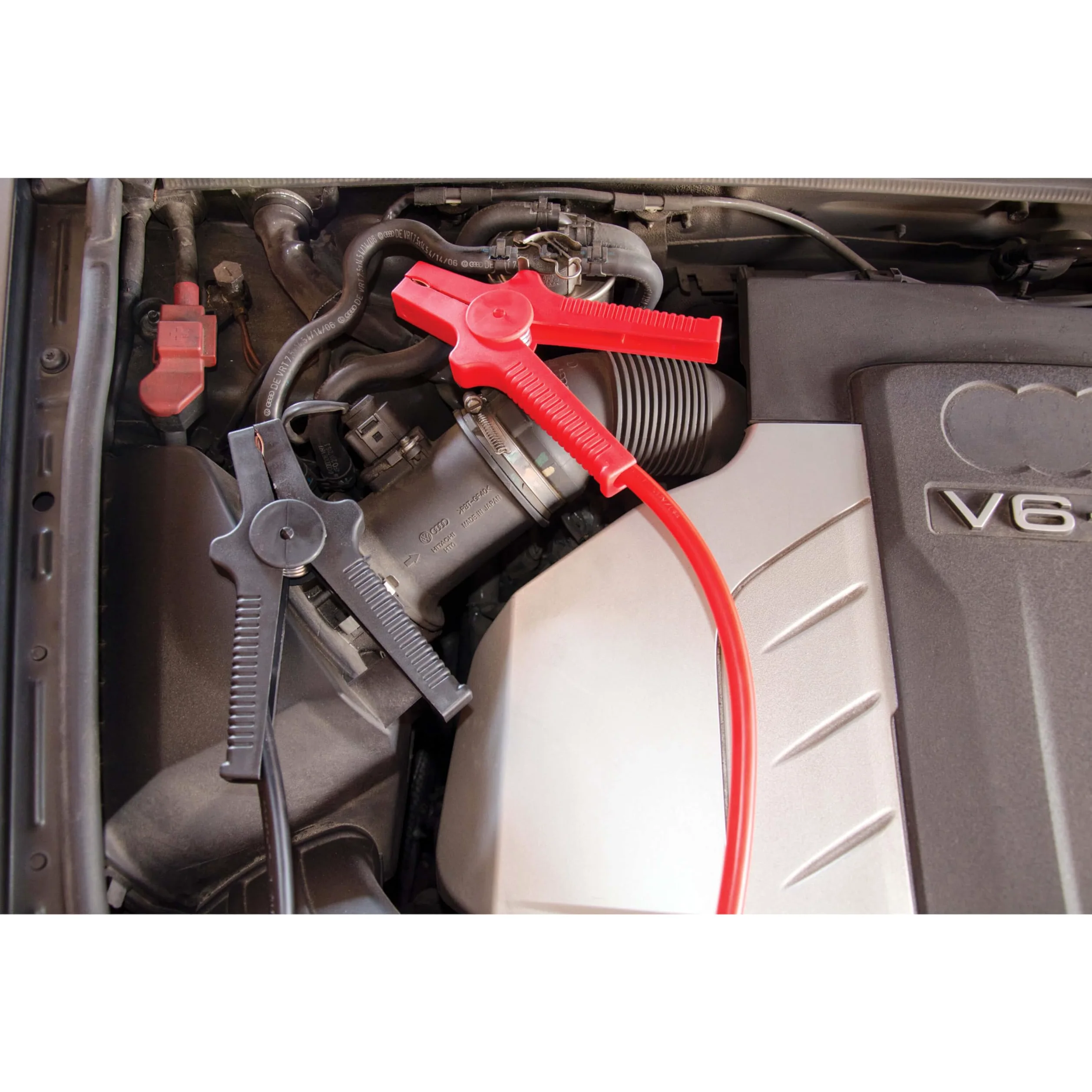 S SUMEX Cables de Arranque para Batería de Coche Pinzas de Batería en Bolsa para Guardar 350A 3,5 Metros 25 mm GS – Tüv
