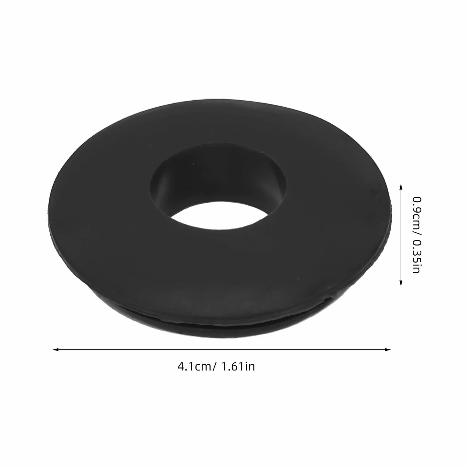 Gatuida Kit de 20 Arandelas de Goma Negras para Juntas de Freno de Aire, Elasticidad y Diseño para Mantenimiento Diario de Sellos en Semirremolques