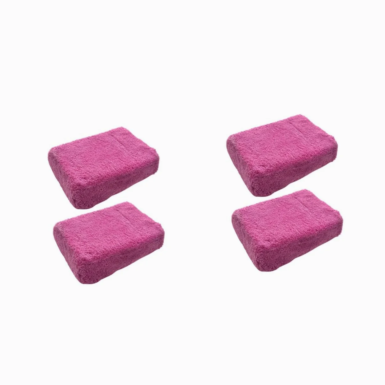 Ciieeo 2 Series Esponja De Limpieza para Esponja Absorbente De Microfibra para Lavado De Automóviles para Superficies Secado Rayones Color Aleatorio Color 2 Piezas*2