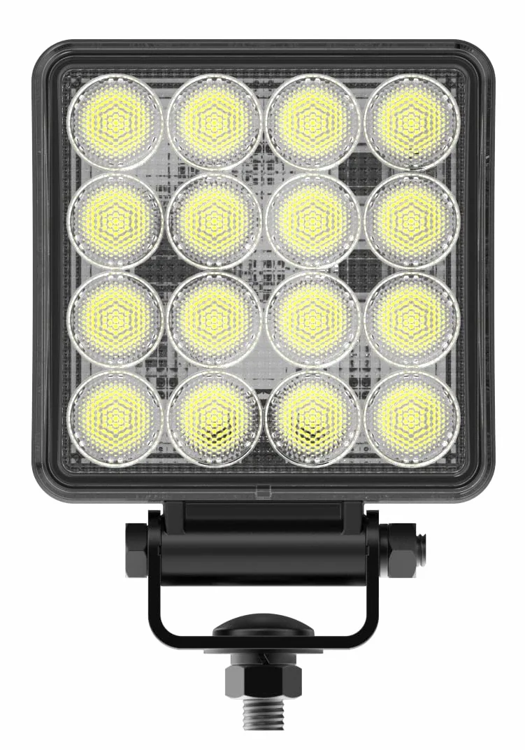 Ryme Automotive Foco Delantero LED de Alta Potencia 80W 12-24V Faro LED Potente Tractor, Todoterreno, ATV, Barcos, Grúas, Iluminación LED 4600 lúmenes