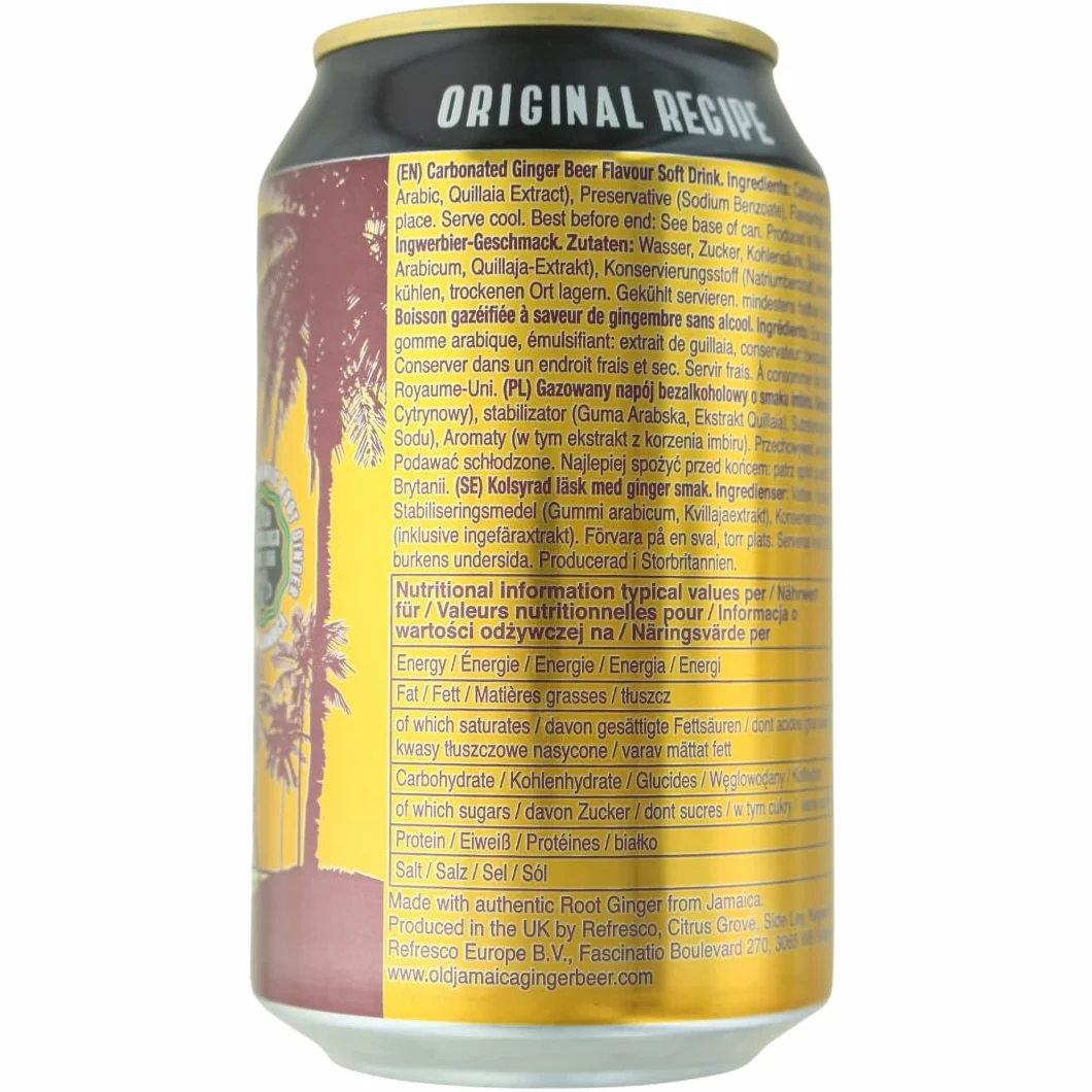 OLD JAMAICA Jengibre Cerveza 24 x 330 ml Multipack