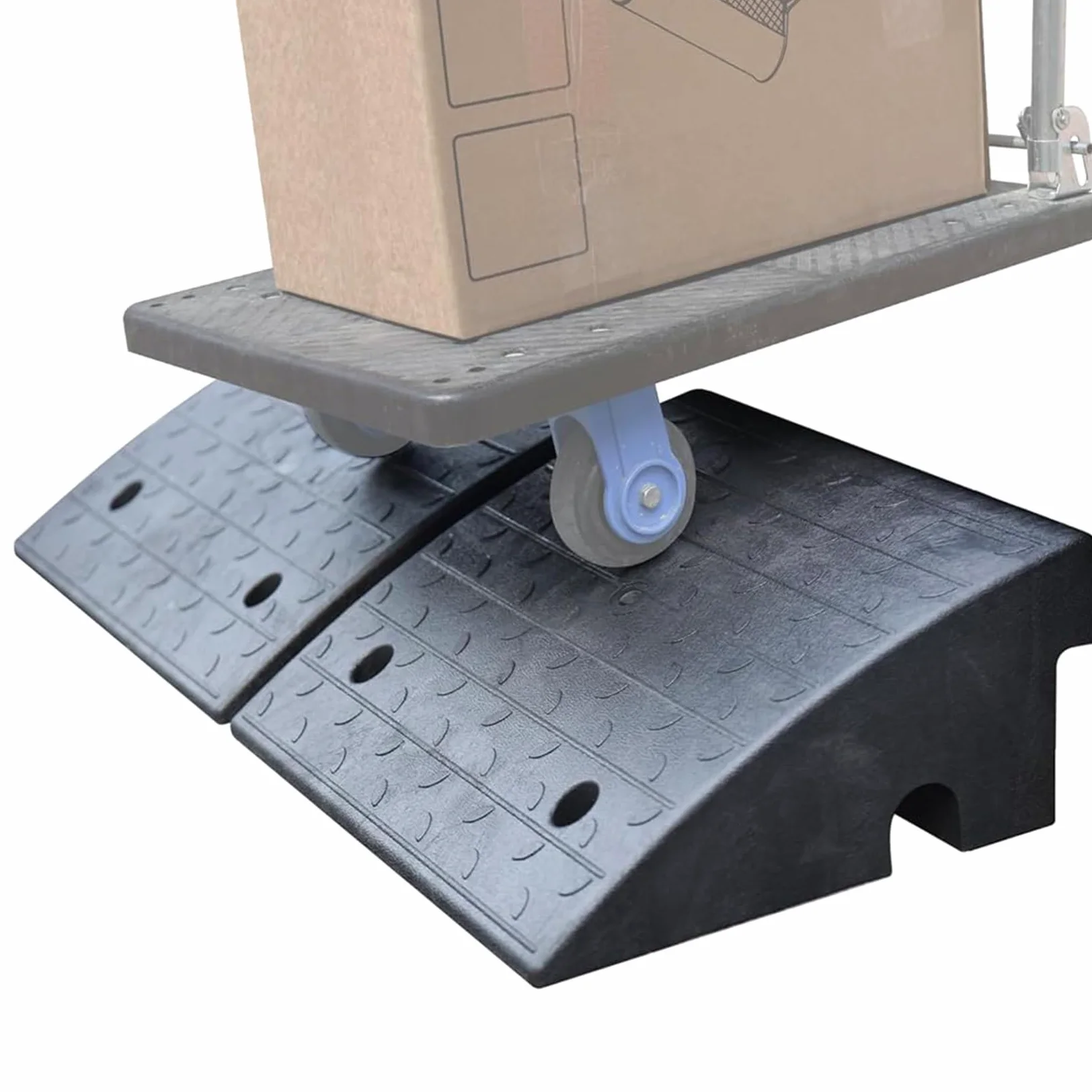 Rampa para AutomóViles, Rampa para Sillas de Ruedas, Rampa para Escalones, Rampa PortáTiles, Rampa de Carga para Trabajos Pesados-para Escalones, Garajes, Cortadoras de CéSped