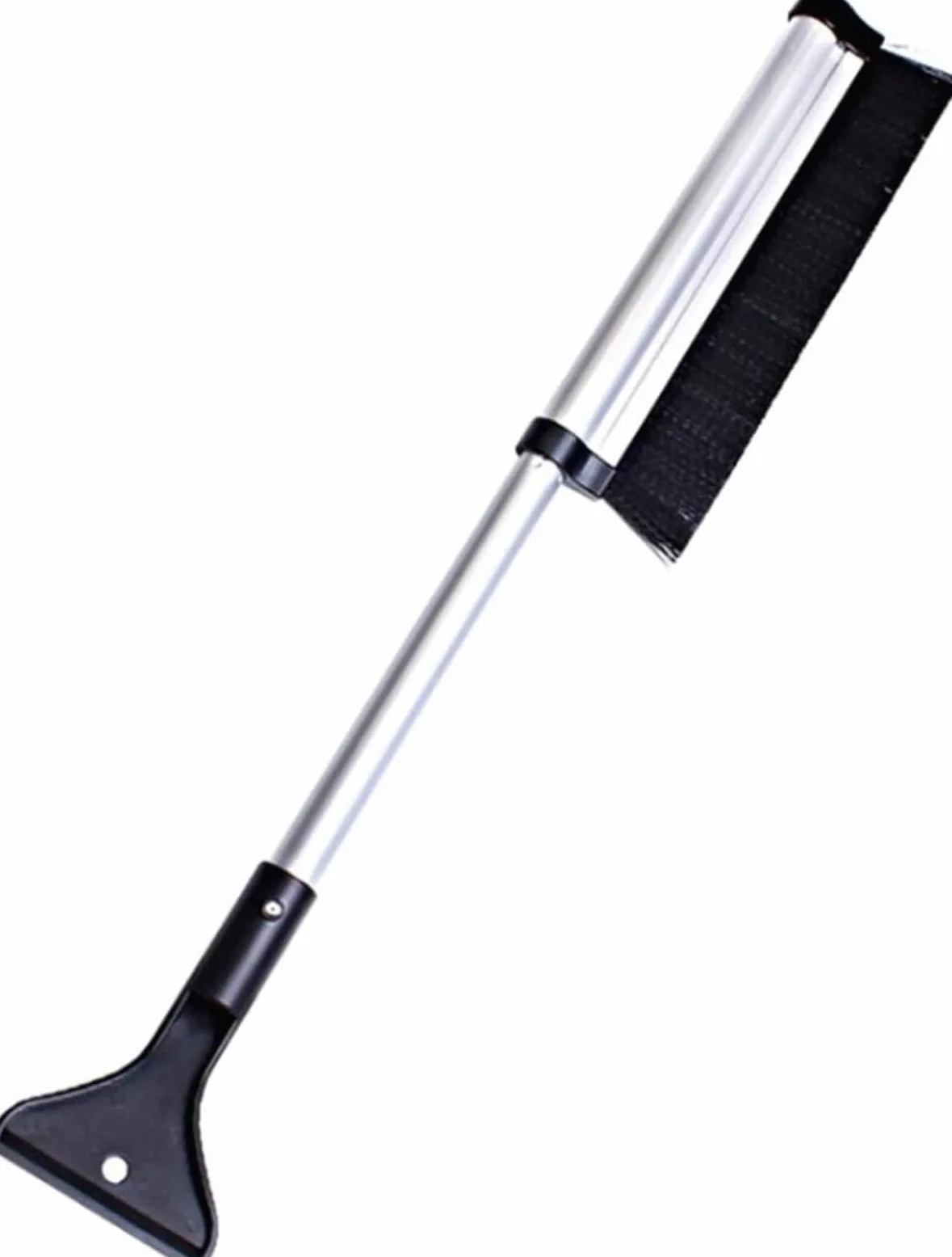 Raspador de Hielo, Cepillo telescópico para Nieve de aleación de Aluminio para automóvil, Pala para Hielo, remoción de Nieve, Pala multifunción para descongelar, Suministros para Pala de nie