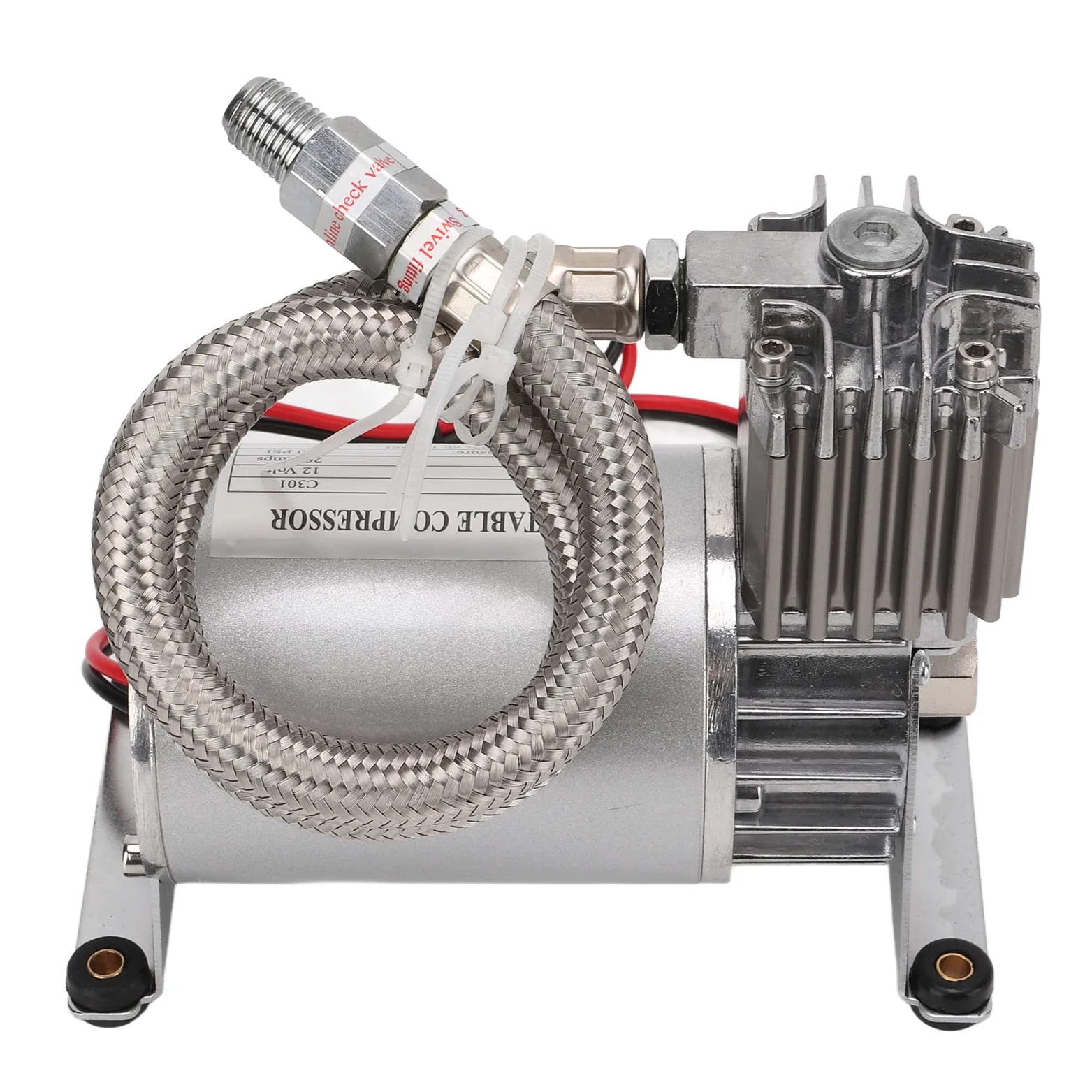 Compresor de Aire Universal, Compresor de Aire de Bocina de Tren, Compresor de Aire de 150 PSI 12 V 20 A para Vehículos, Yates y Barcos
