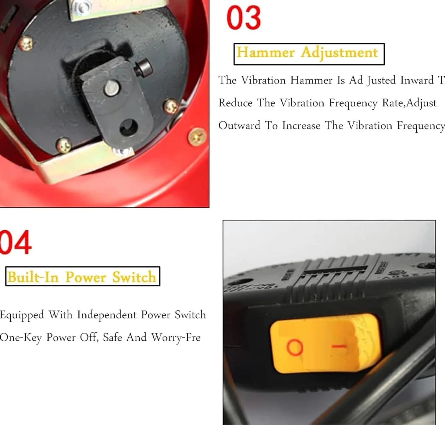 Vaso vibratorio eléctrico para pulir piedras y rocas, cuenco de 8 pulgadas, práctica máquina de volteo