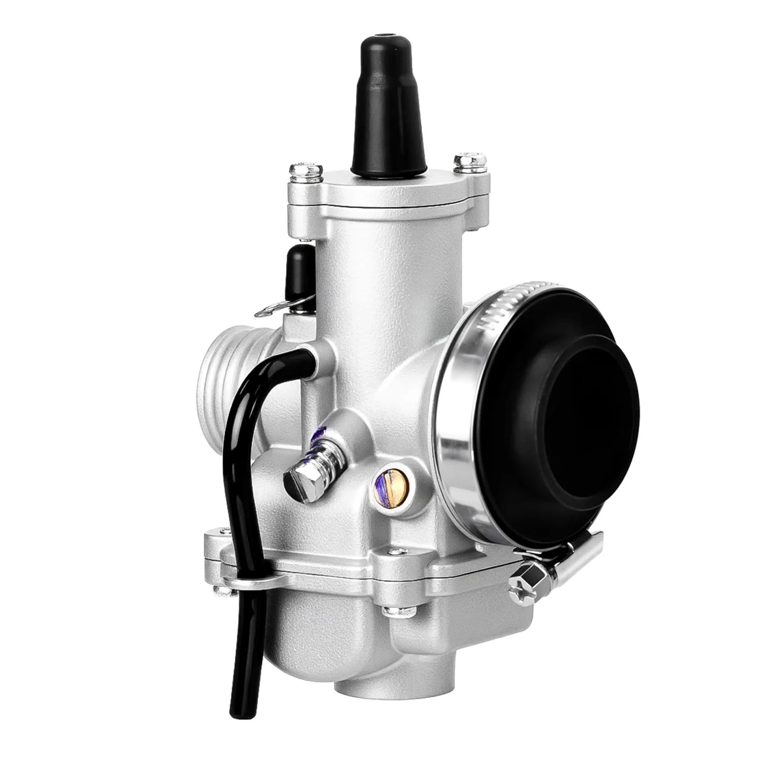 Carburador Para Polini CP 15/17,5/19/21/23/24mm Para Carburador Universal Con Kit De Estrangulación Conexión Filtro Aire Carburadores Cortacésped(19mm A)