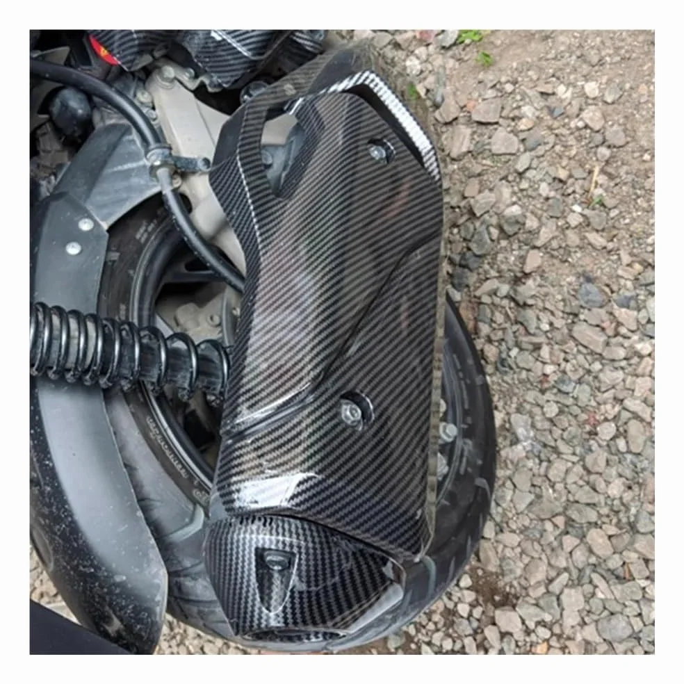 Deflectores Calor Escape para PCX160 PCX150 PCX125 PCX 160 150 125 2021-2023 Accesorios Silenciador Cubierta Protectora De Tubo De Escape Protector Térmico