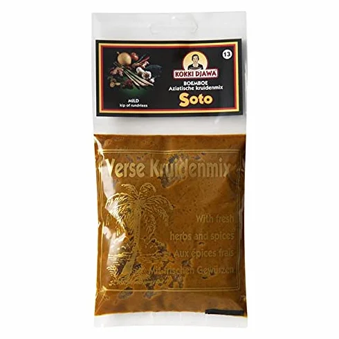 Kokki Djawa Boemboe Soto Mezcla Original de Especias Indonesias 100g