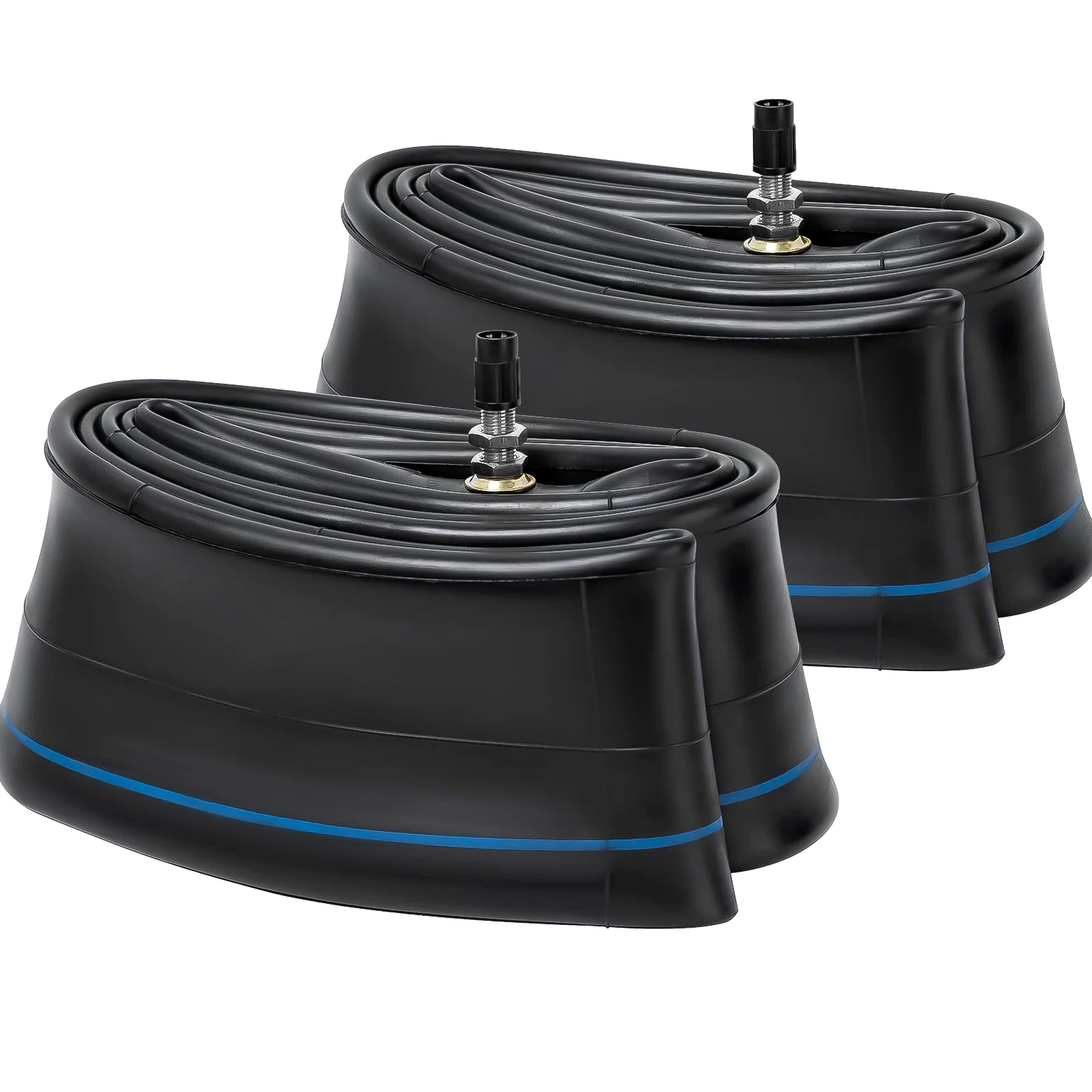 2 unidades 2,75/3,00 – 21 (80/100-21) cámaras de aire para motocicleta TR4 Dirt Bike Premium de repuesto para motocicleta de carga pesada, compatible con neumáticos delanteros y traseros de