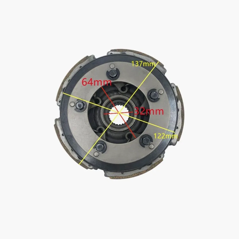 Embrague con rodamiento unidireccional compatible con CF188 CF500 CF600 ATV Quad X5 X6 500CC 600CC 0180-054000-0003