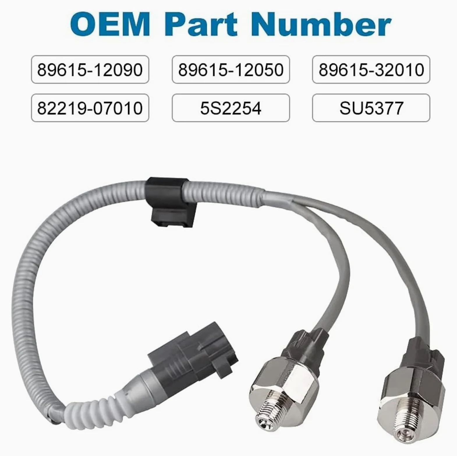Arnés de cableado del Sensor de detonación del Motor, arnés inalámbrico para Sensor de detonación del Motor, Compatible con Toyota, Avalon, Camry, Solara, Sienna, ES300 y RX300.