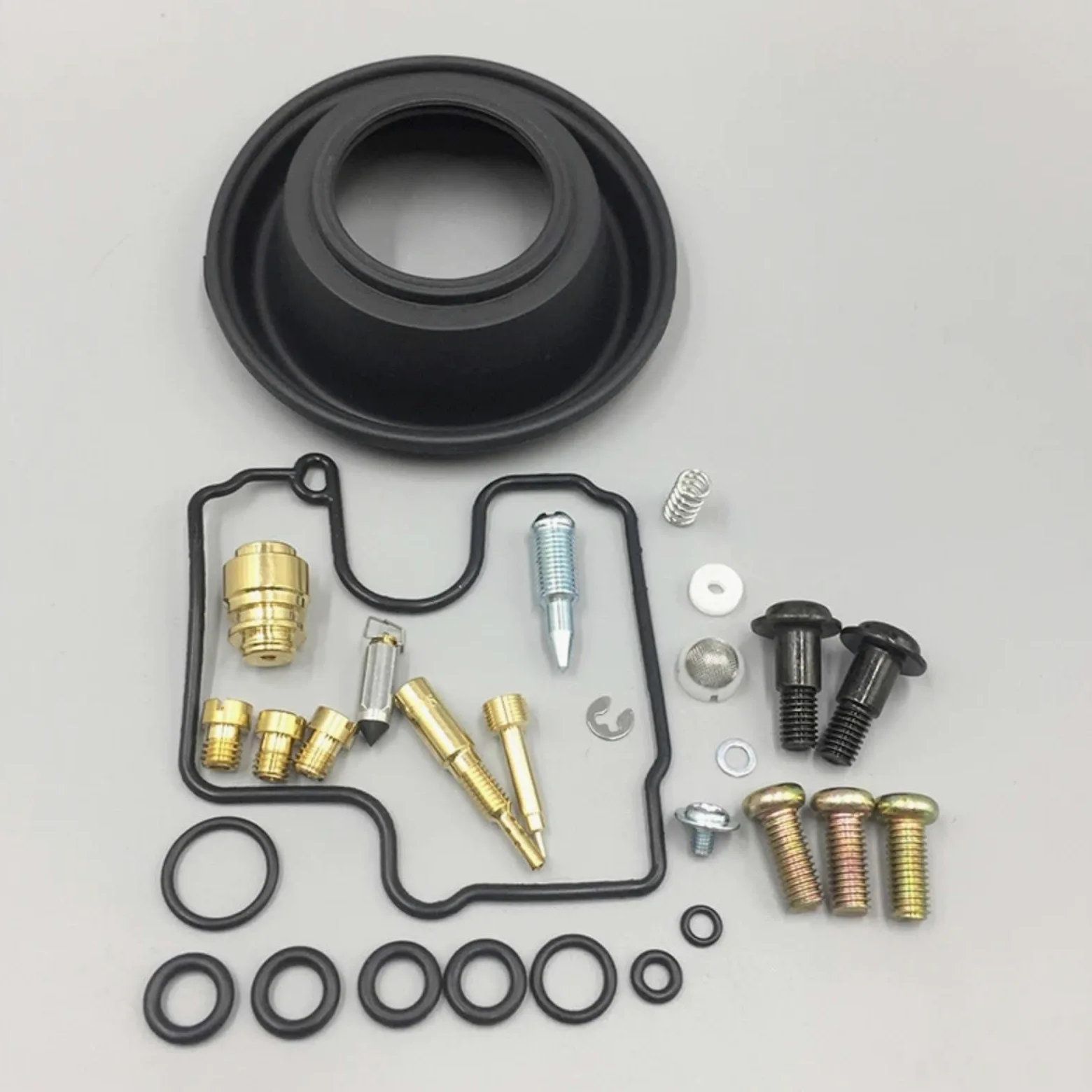 Kit Carburador Repuesto Kit Reparación Carburador Motocicleta Para Yamaha Para YZF-R1 1998-2001 Conjunto De Flotador De Reconstrucción De Carburador Diafragma De Émbolo