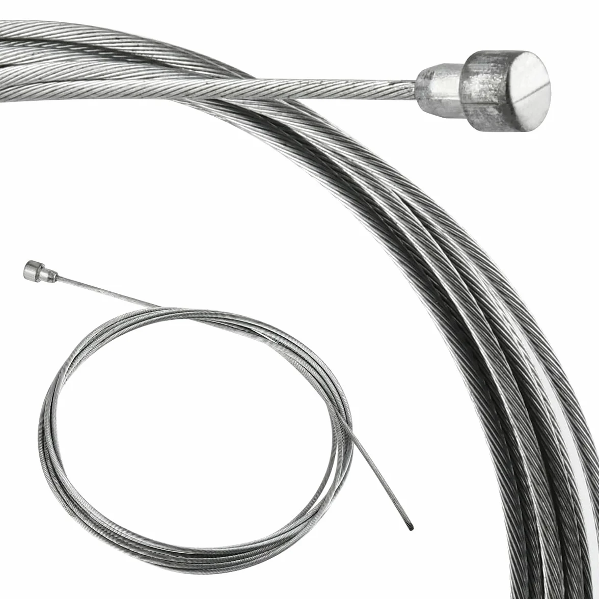 4M Cables de Freno para Moto con 9 Junta Roscada,Ø1.5mm Ø1.1mm Cable de Freno o Embrague Universal,Cables de Embrague para Moto y Cross,Kit de Reparación de Cable,Cable de Freno para Moto