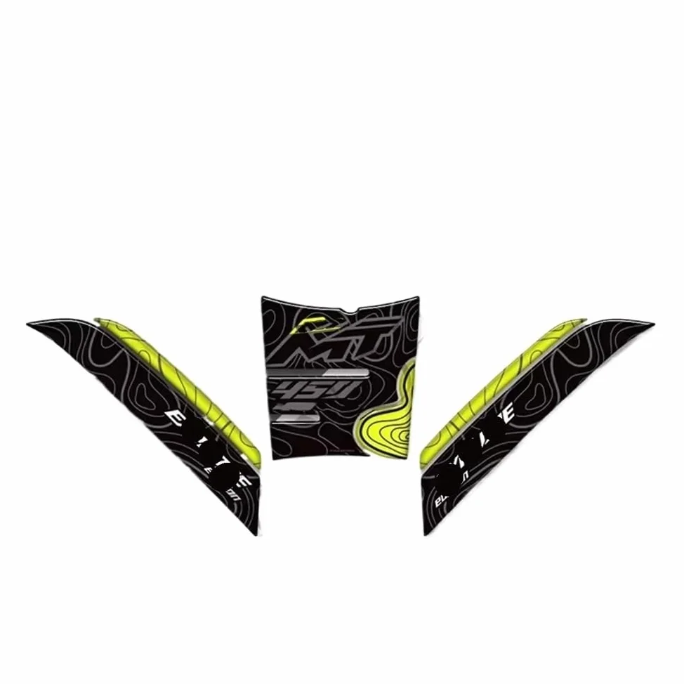 Protector De Depósito para Motocicleta para 450MT (Incluye Pegatinas, Y Protectores para Carenado). Incluye Deflector Viento Protector Deposito Moto