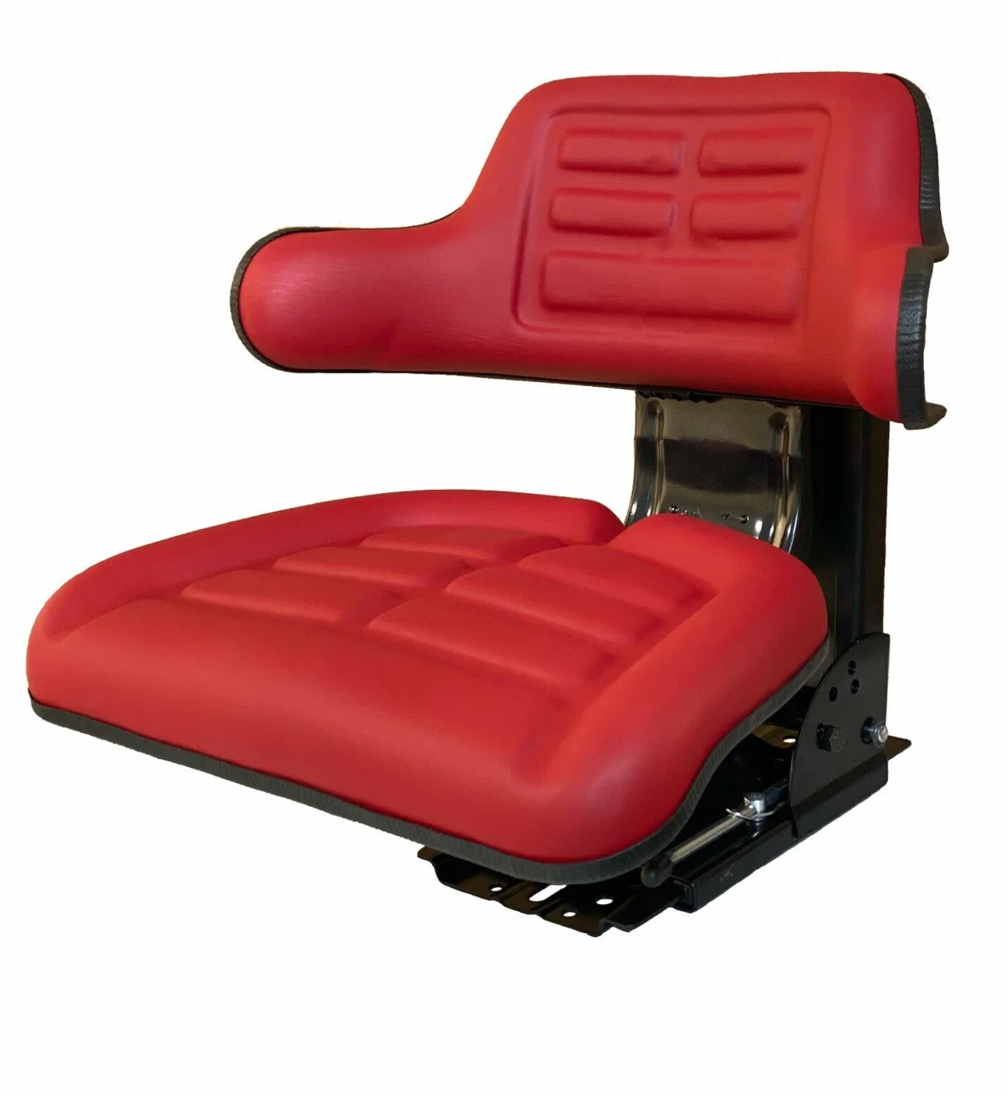Asiento de tractor con reposabrazos universal (negro, azul, rojo, amarillo)