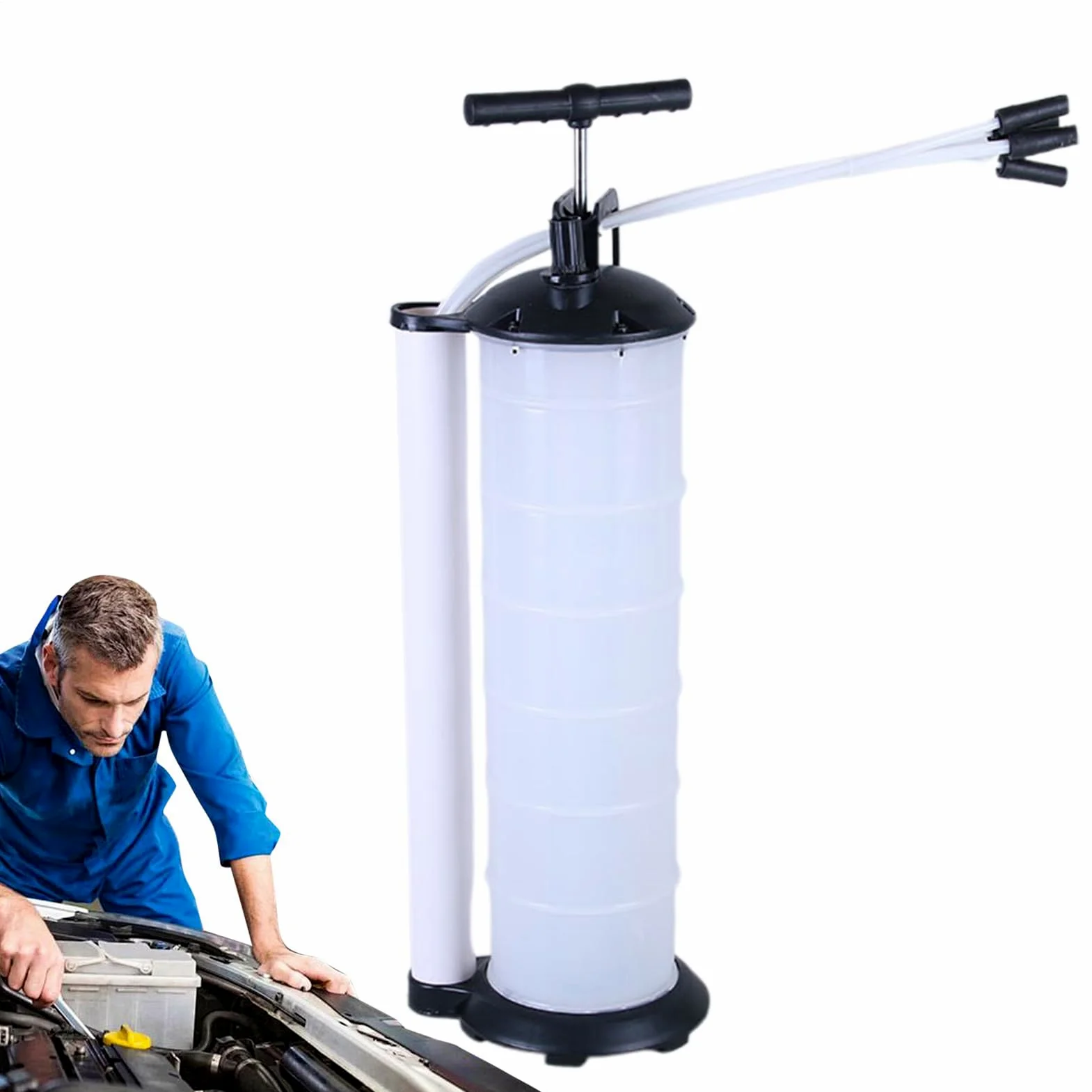 Bomba de fluido, bomba de transferencia de fluidos Extractor manual de y | Bomba de anti-lok de alta resistencia portátil Handheld Hand-Bread Duty-Duty, 7L Gran capacidad para Marine Automotriz