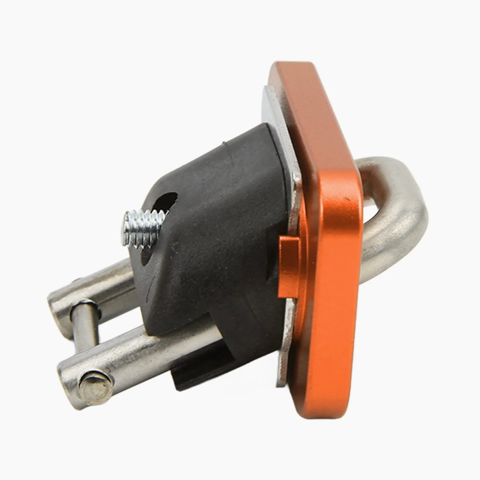 Juego de 6 anclajes de amarre para cama de camión, anillos de de acero inoxidable, repuesto de 1000 libras para 2007-2021 (Naranja)