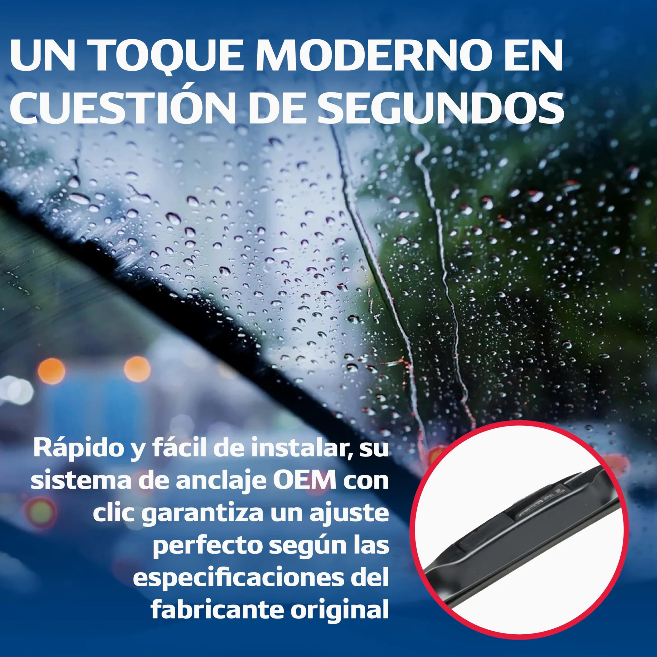 Kit de Escobillas Limpiaparabrisas Planas DENSO (DF-425), 2 Unidades 680/350mm – Vehículos con volante a izquierda – Silenciosas y Duraderas con Diseño Aerodinámico – Escobillas Limpiaparabrisas OEM