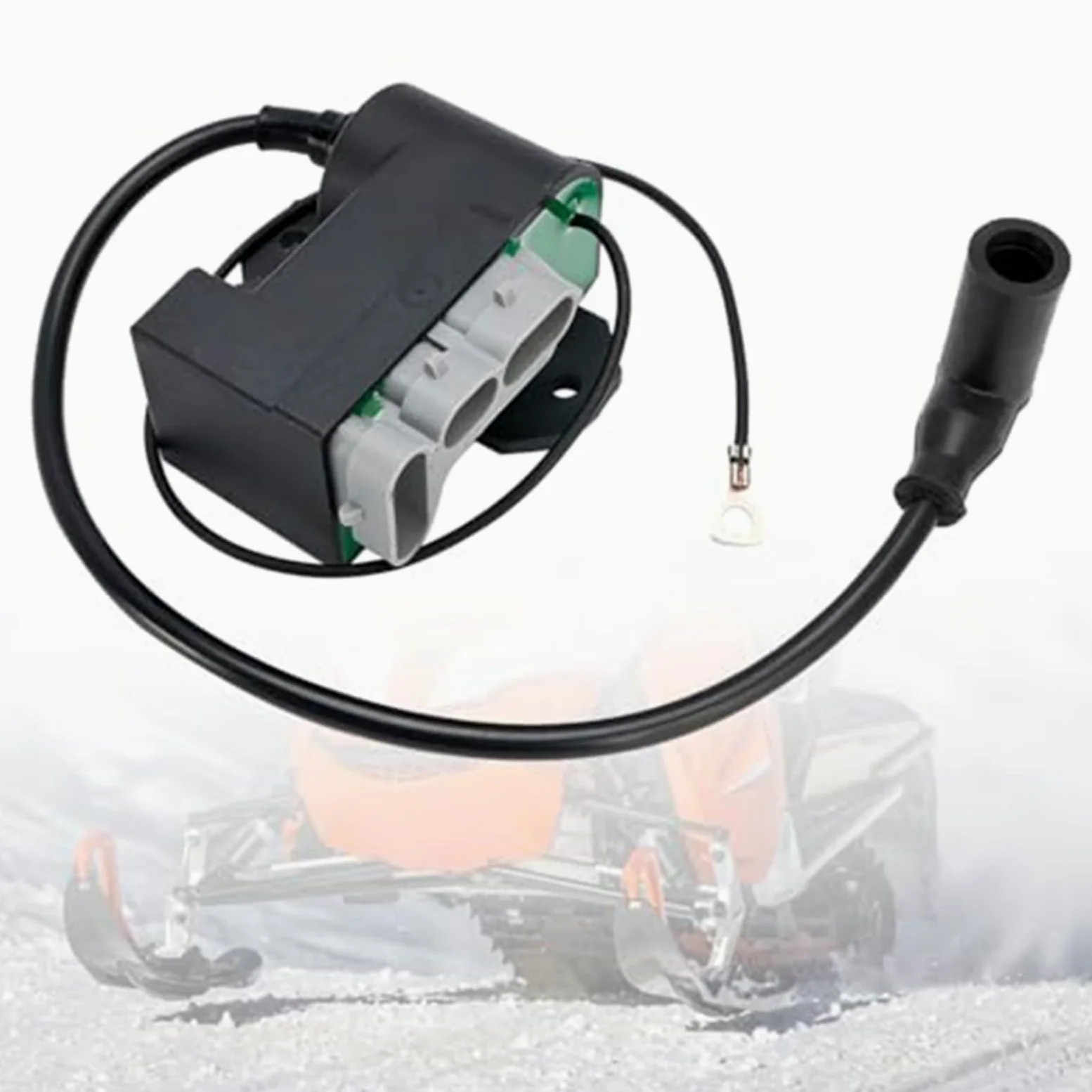 Bobina de encendido, módulo calibrado, accesorios para cortacésped, pruebas de alto rendimiento, construcción resistente al óxido, material de polipropileno, se adapta a SKI-DOO para TUNDRA
