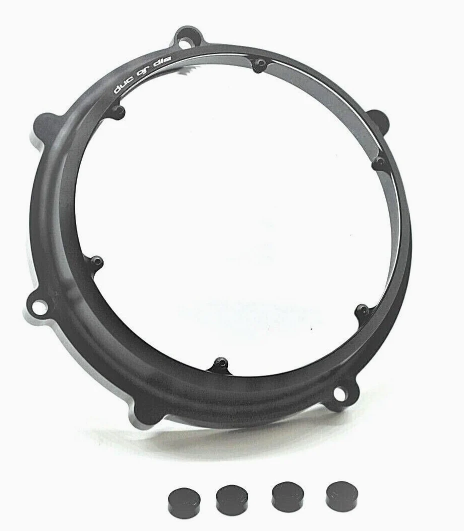 Tapa de embrague Monster Streetfighter Hypermotard etc. Negro para Ducati
