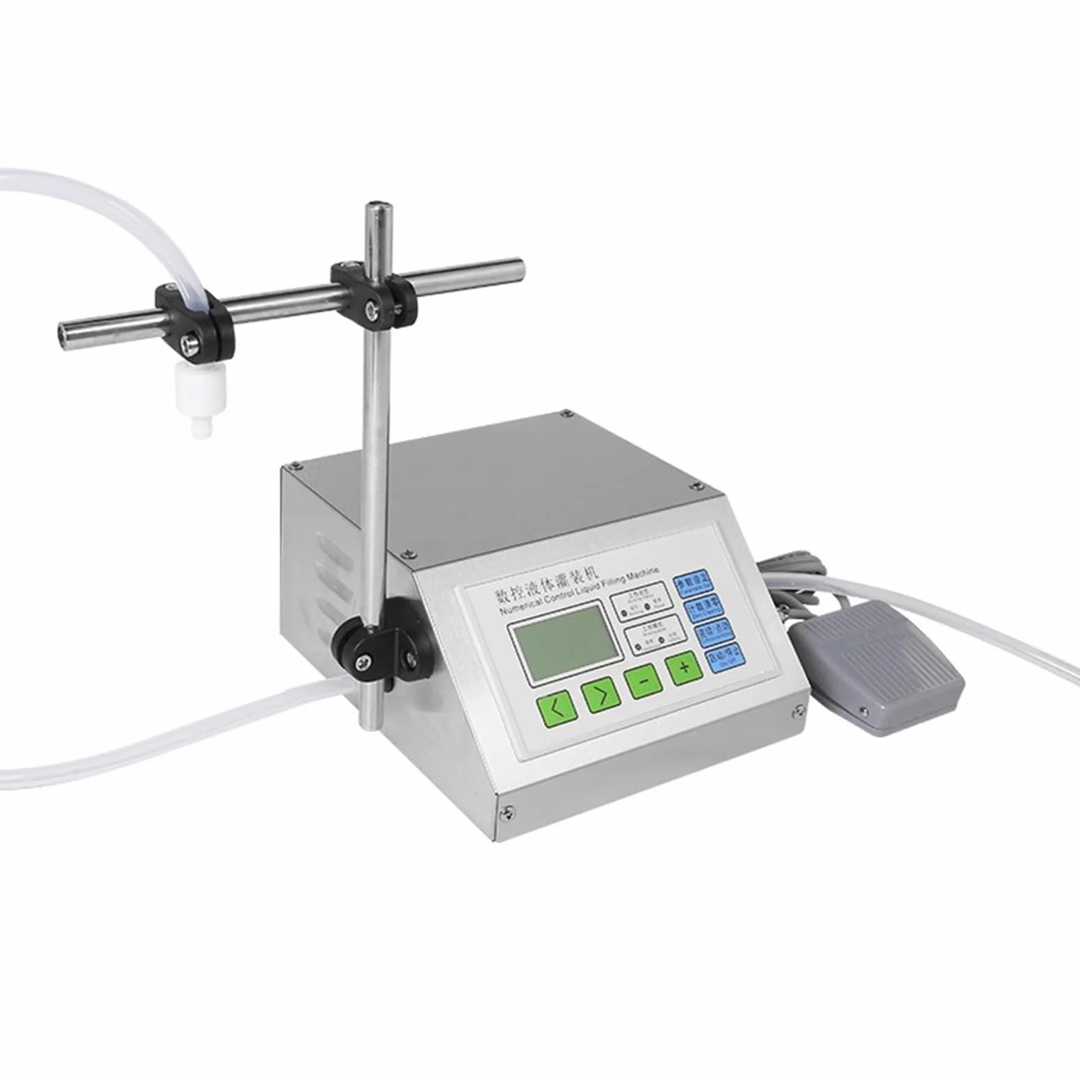 Llenadora de Acero Inoxidable, llenadora automática de líquidos, Boquilla única G11A, Panel de Control Digital, 3,2 l/min, para líquidos Muy diluidos.