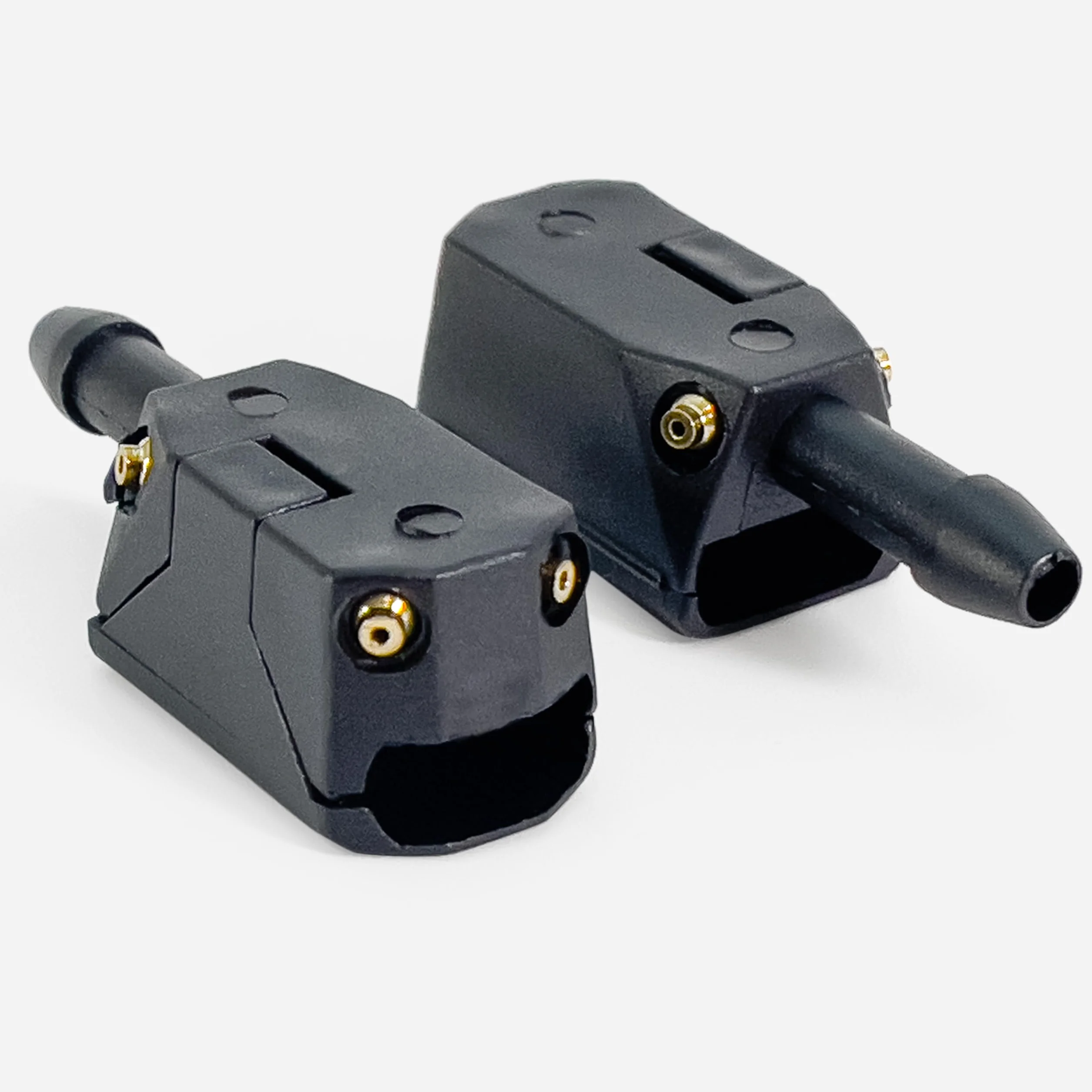 Click&Fit Boquillas universales para limpiaparabrisas de camioneta compatible con Ford Transit, Mercedes, Sprinter, VW, Crafter Fiat, Ducato, Volvo, DAF, Scania, Iveco, para brazo de limpiaparabrisas
