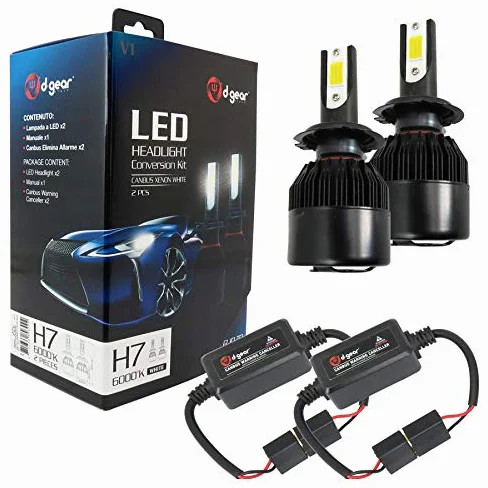Kit de conversión LED H7 6000 K – 2 unidades