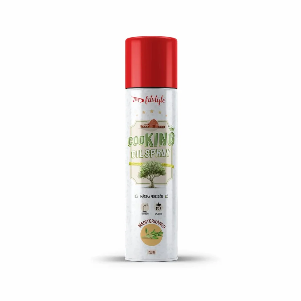 Aceite de Oliva en Spray sabor Mediterraneo 250ml fabricado en España