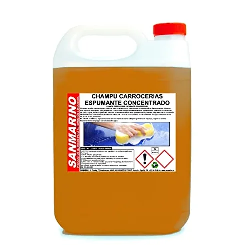 SANMARINO CHAMPÚ CARROCERÍAS ESPUMANTE CONCENTRADO 5 L.