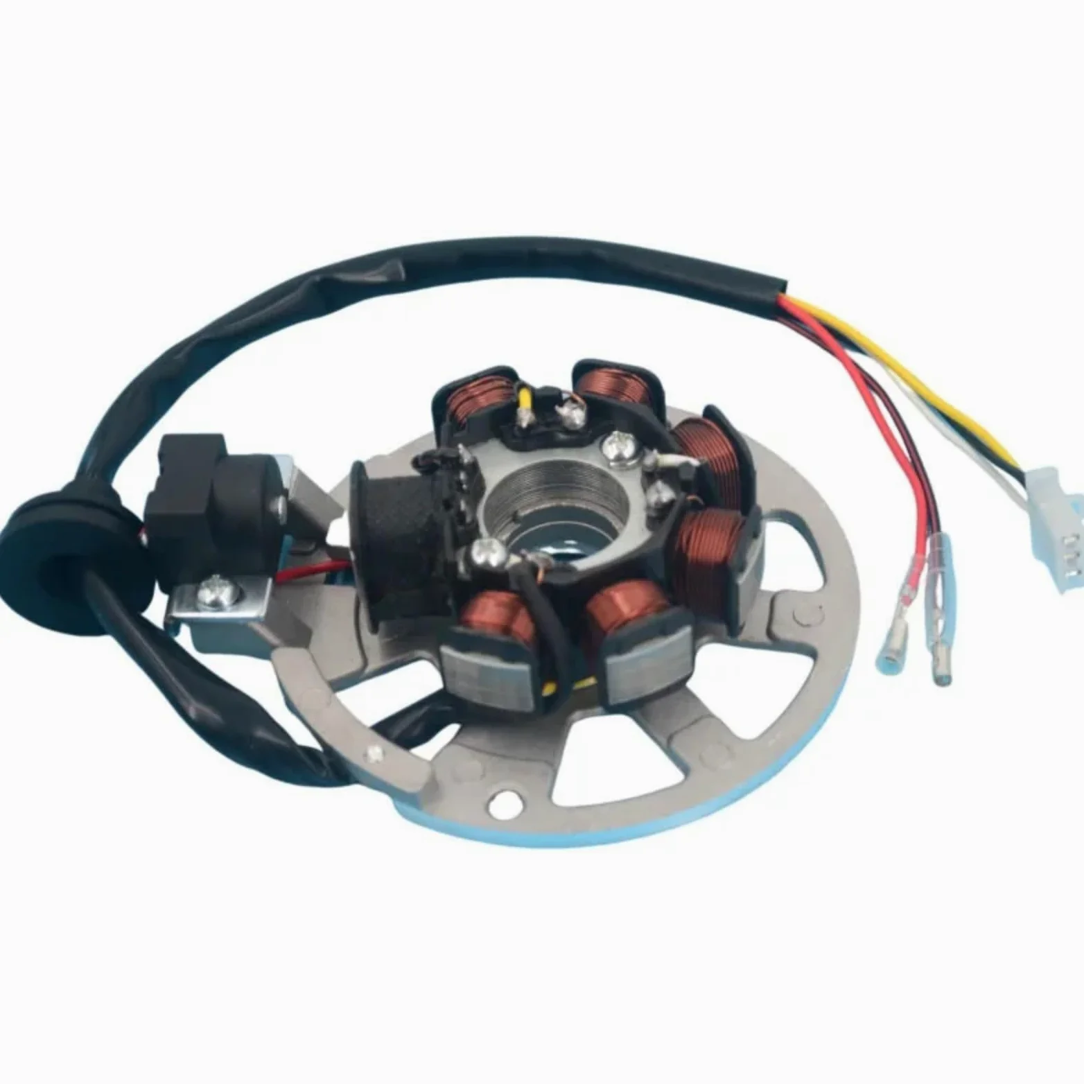 Compatible Con Jog 50 90 CY50 CY90 YE50 YE80 Para Zest 50 80 Para YH50 YM50 YN50R YQ50 11 Polos Generador De CA Magneto Estator Bobina
