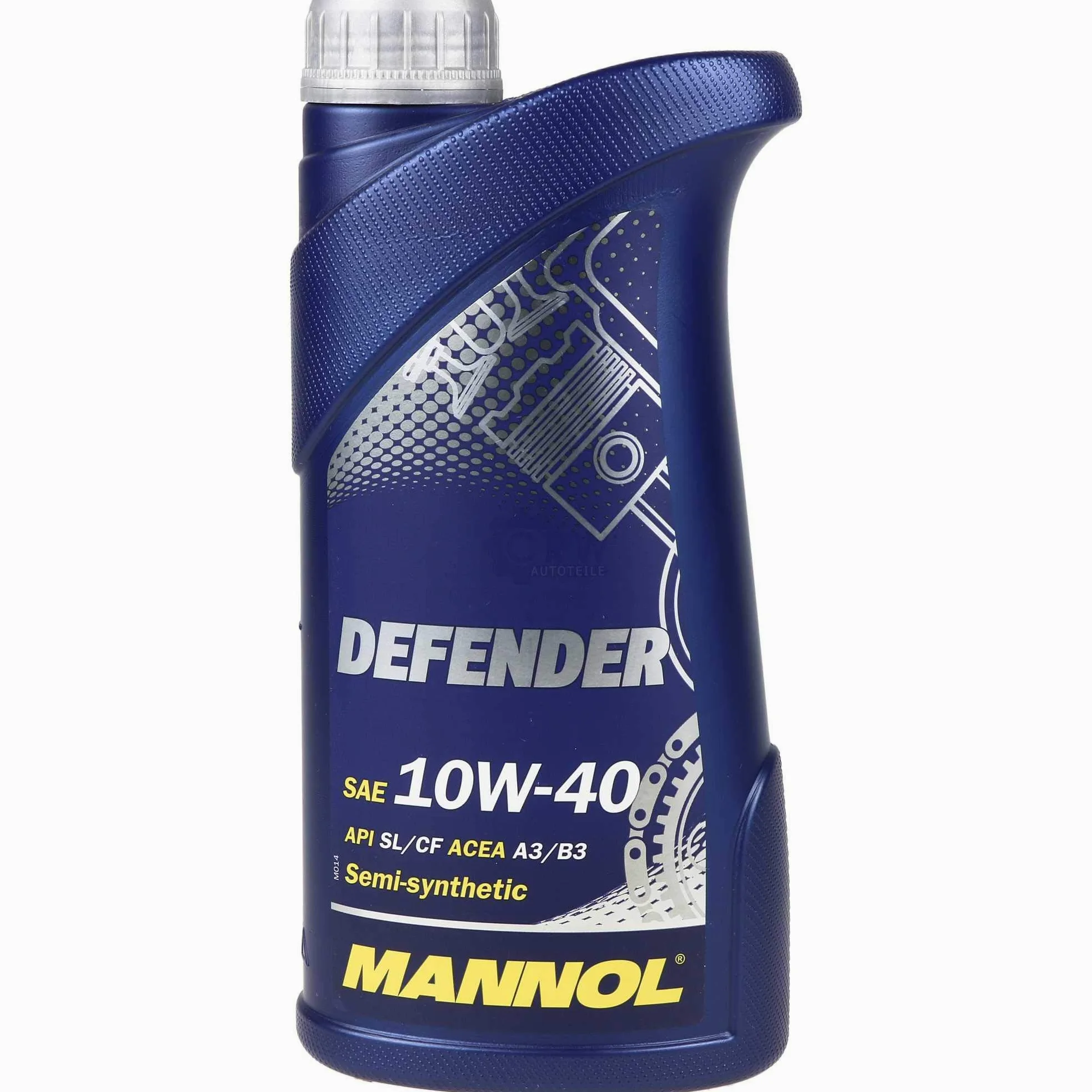 Aceite de motor Mannol Defender 10W-40 + MANN-FILTER Ssangyong Kyron GAB_ 2.7 XDI