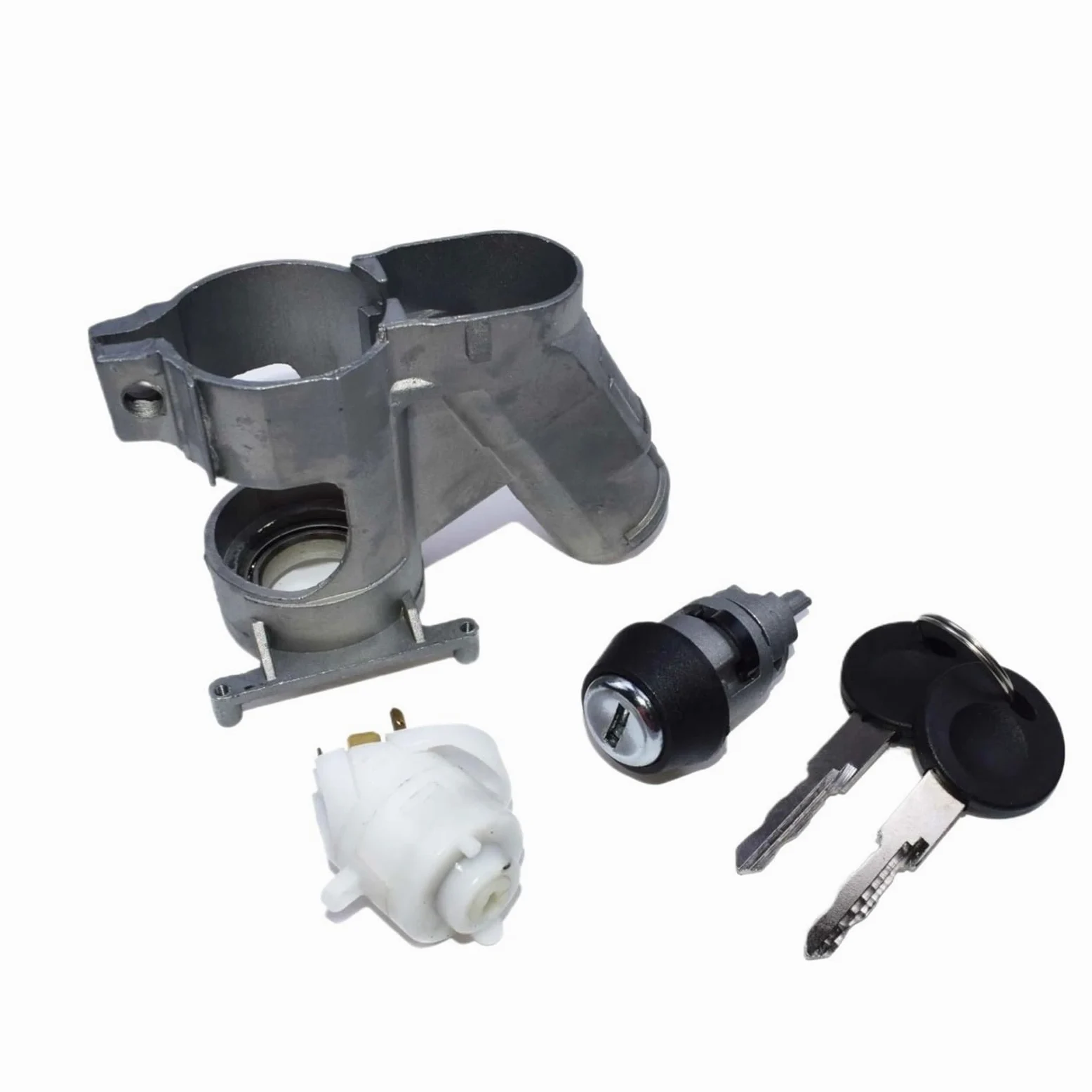 Interruptor De Encendido Kit de llaves interruptor cilindro bloqueo encendido dirección para VW Golf 1, 2, 3 I, II, MK1, MK2 y para Jetta Cabrio Reparar