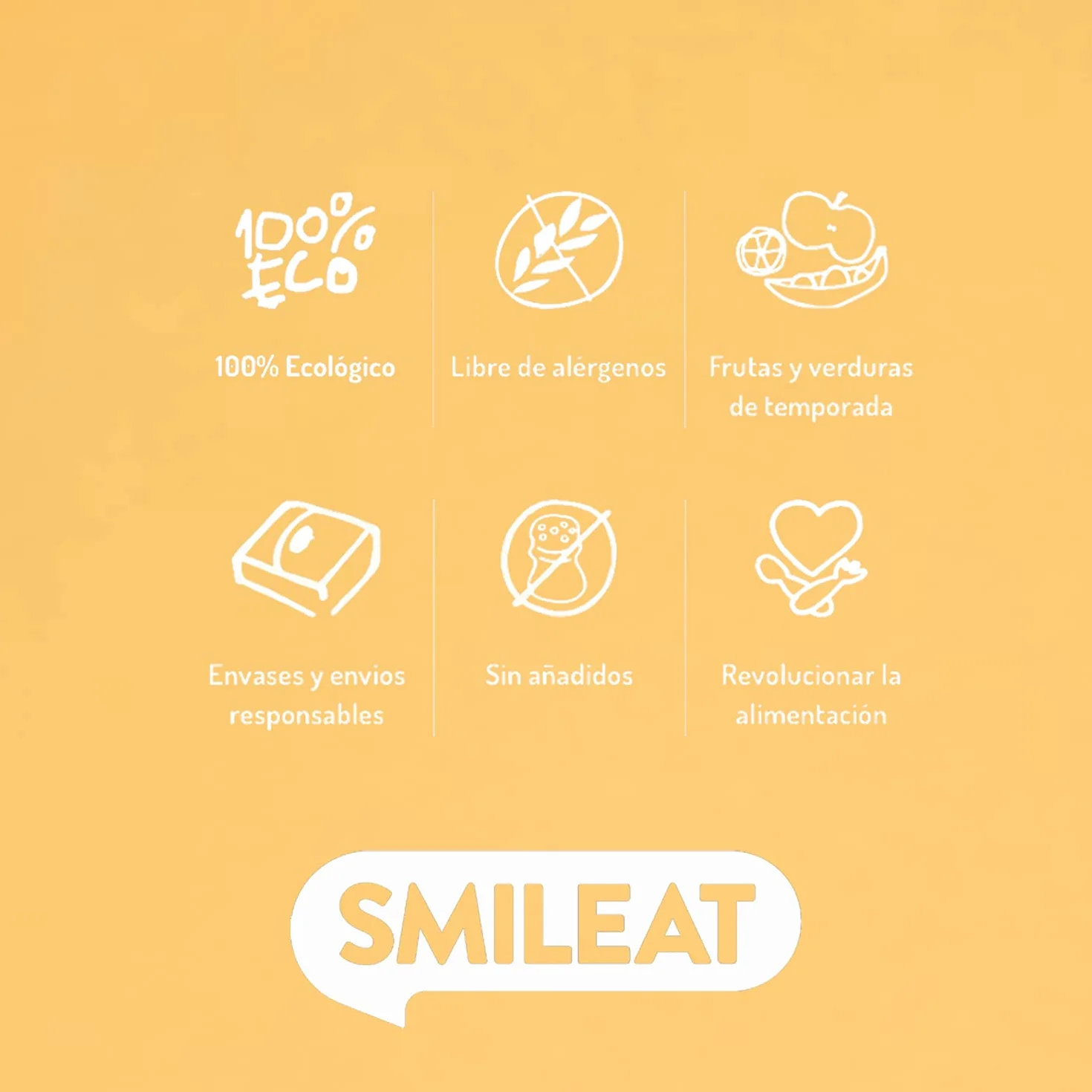 Smileat Bolsas de Snacks Ecológicos de Maíz Fresa y Plátano Pack 12 x 25g