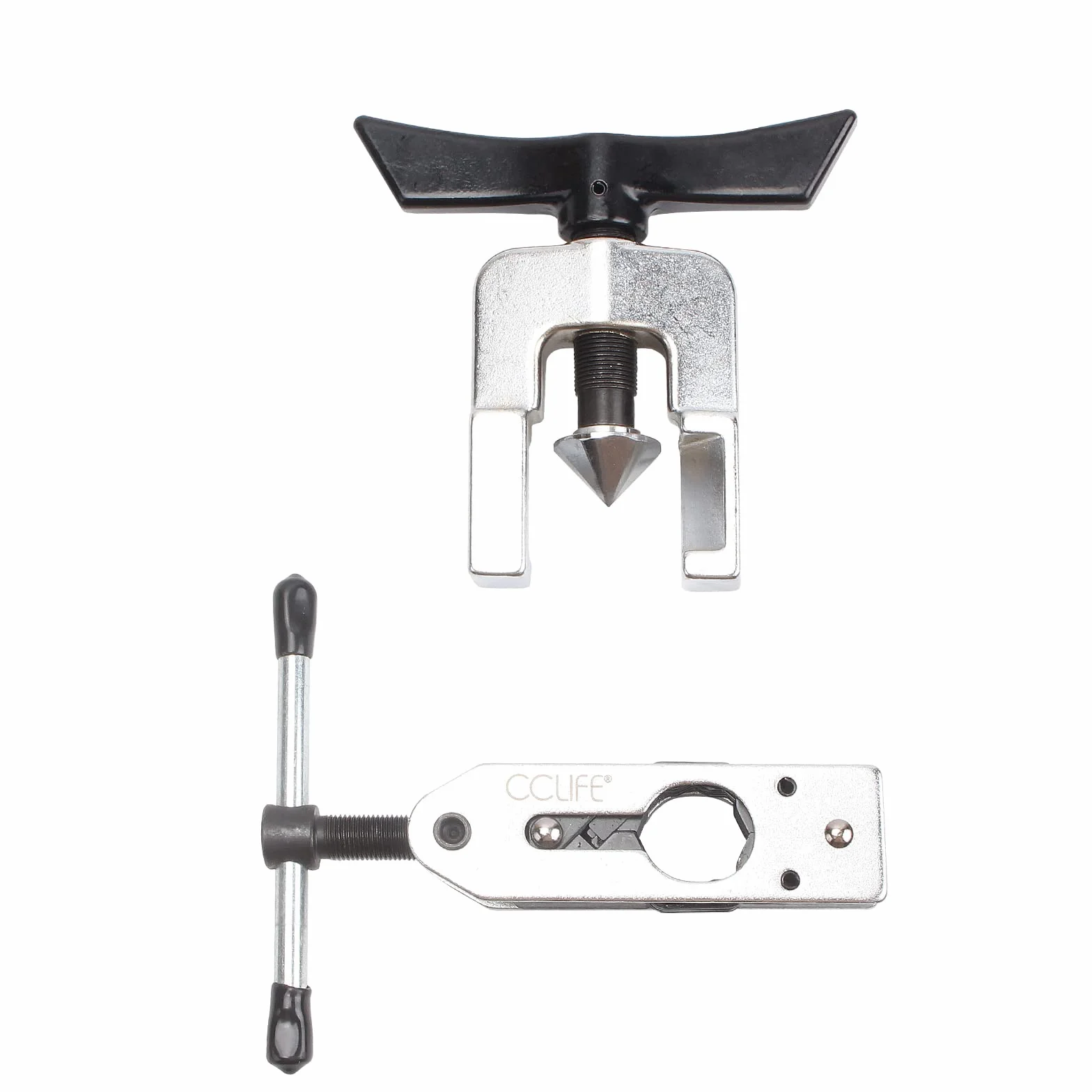 CCLIFE Abocardador Tubos Abocardador Excentrico para Aire Acondicionado/Tubería/Línea de Freno de Agua,ajustable 3/16"-5/8" (5-16 mm)