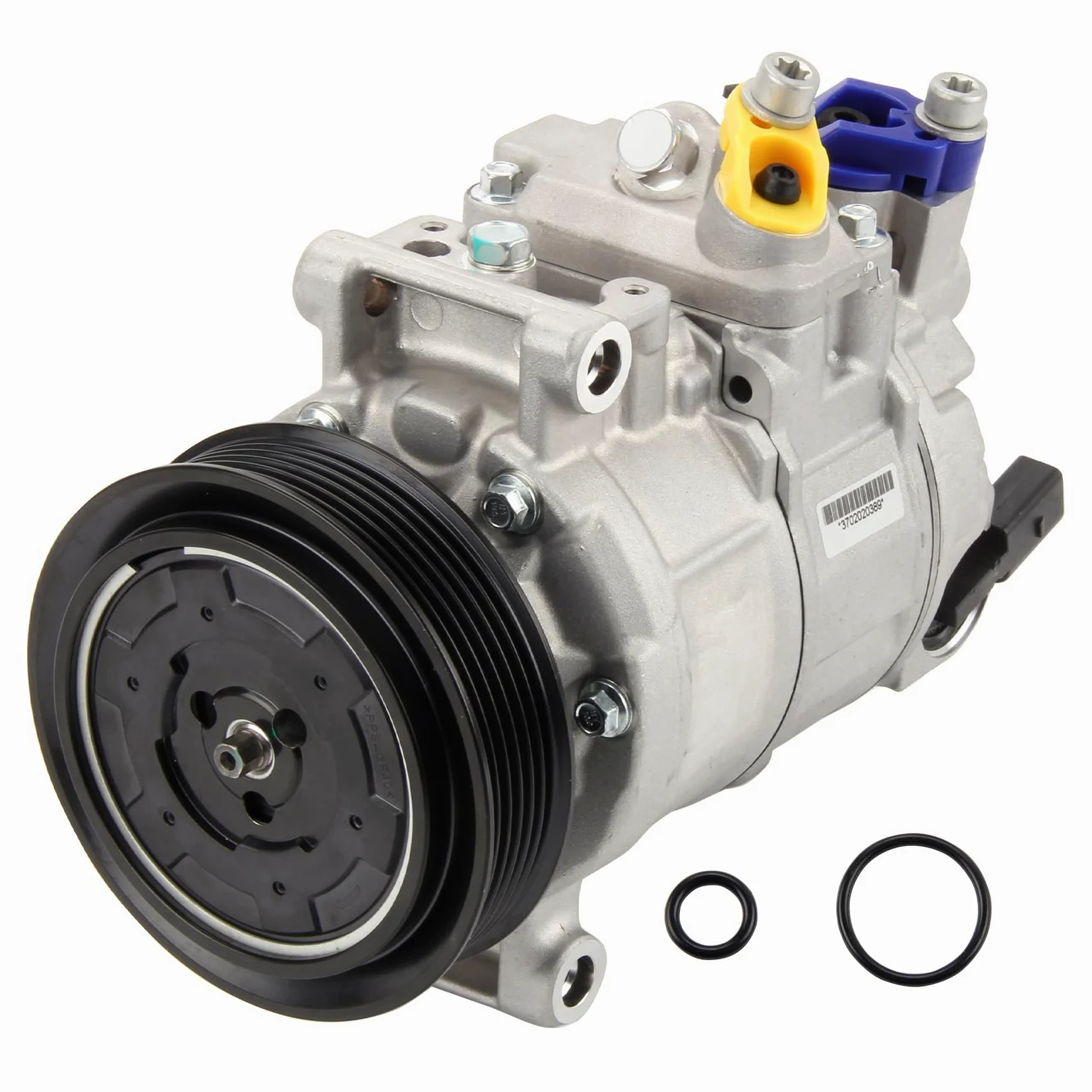 1K0820859, 8J0260805 Compresor de aire acondicionado para coche con embrague, compatible con los modelos A1, A3, GOLF, JETTA, PASSAT (2005-2015) y Beetle (2011-2019)