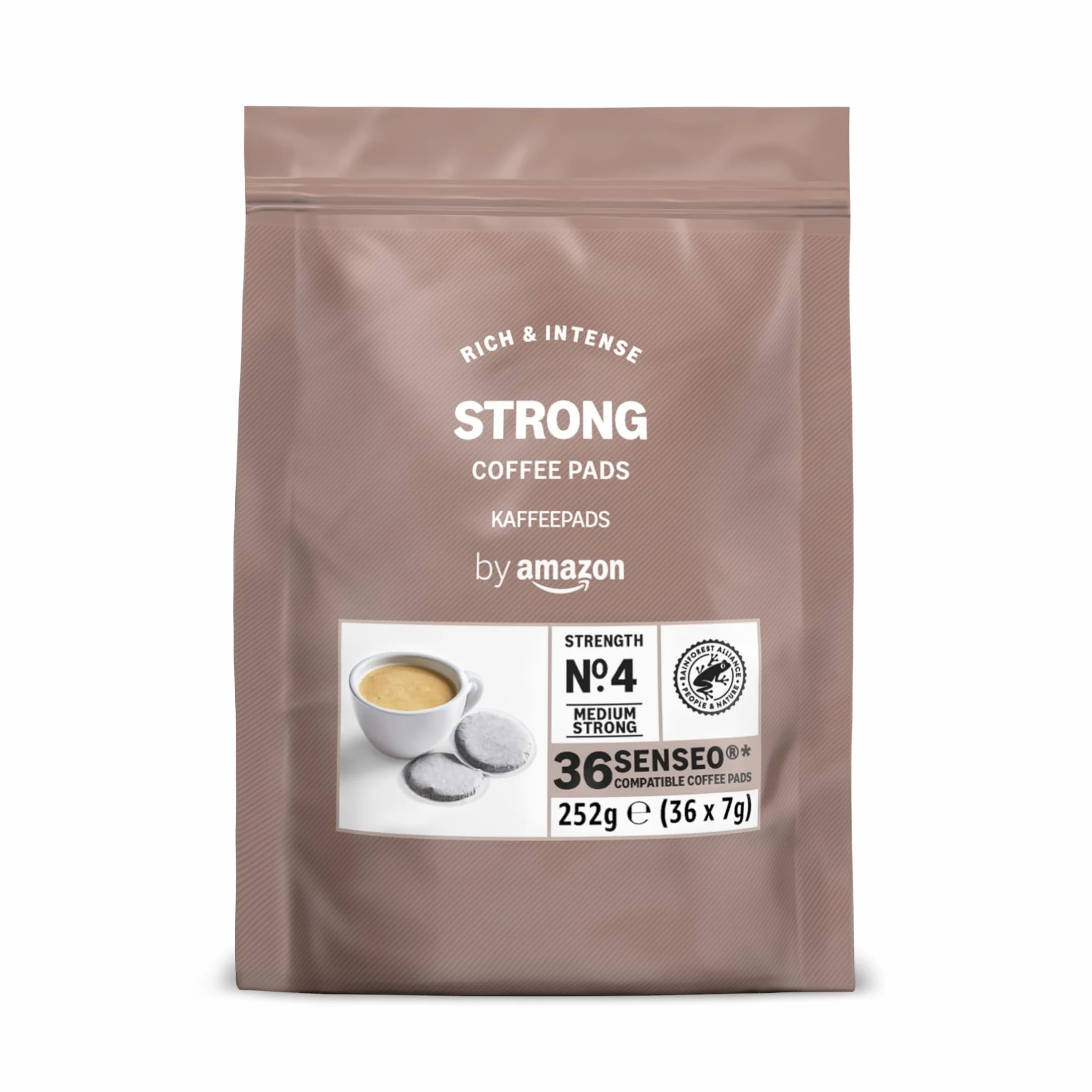 by Amazon Monodosis Intensas 36 Unidades Senseo Cafeteras Rainforest Alliance