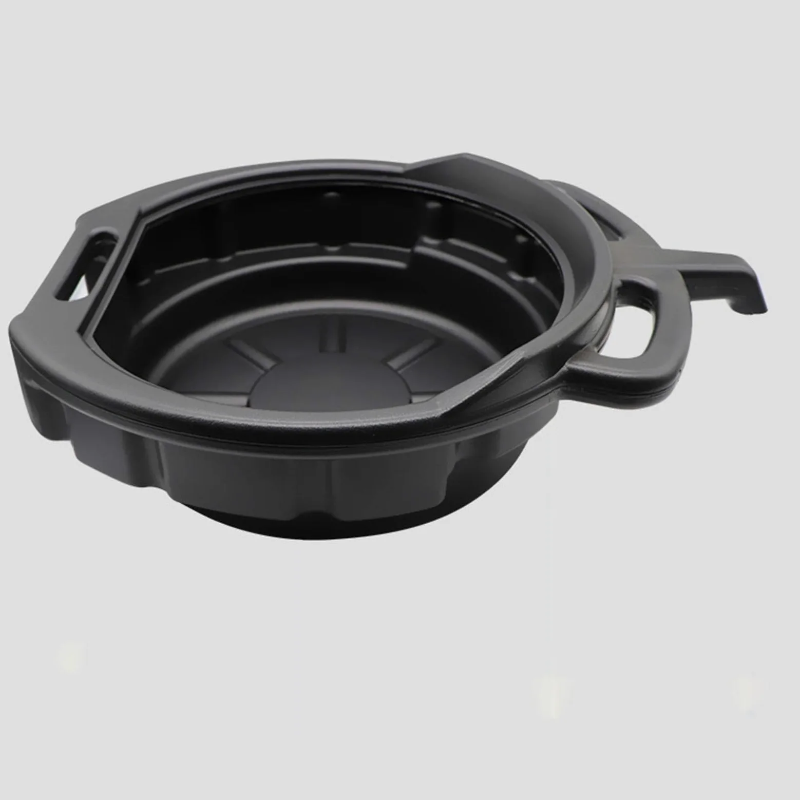 Recipiente Colector de Aceite Bandeja Fuerte con Drenaje Contenedor Canalizado Polipropileno Adecuado para Servir Reparar Autos Motocicletas Taller, 15L